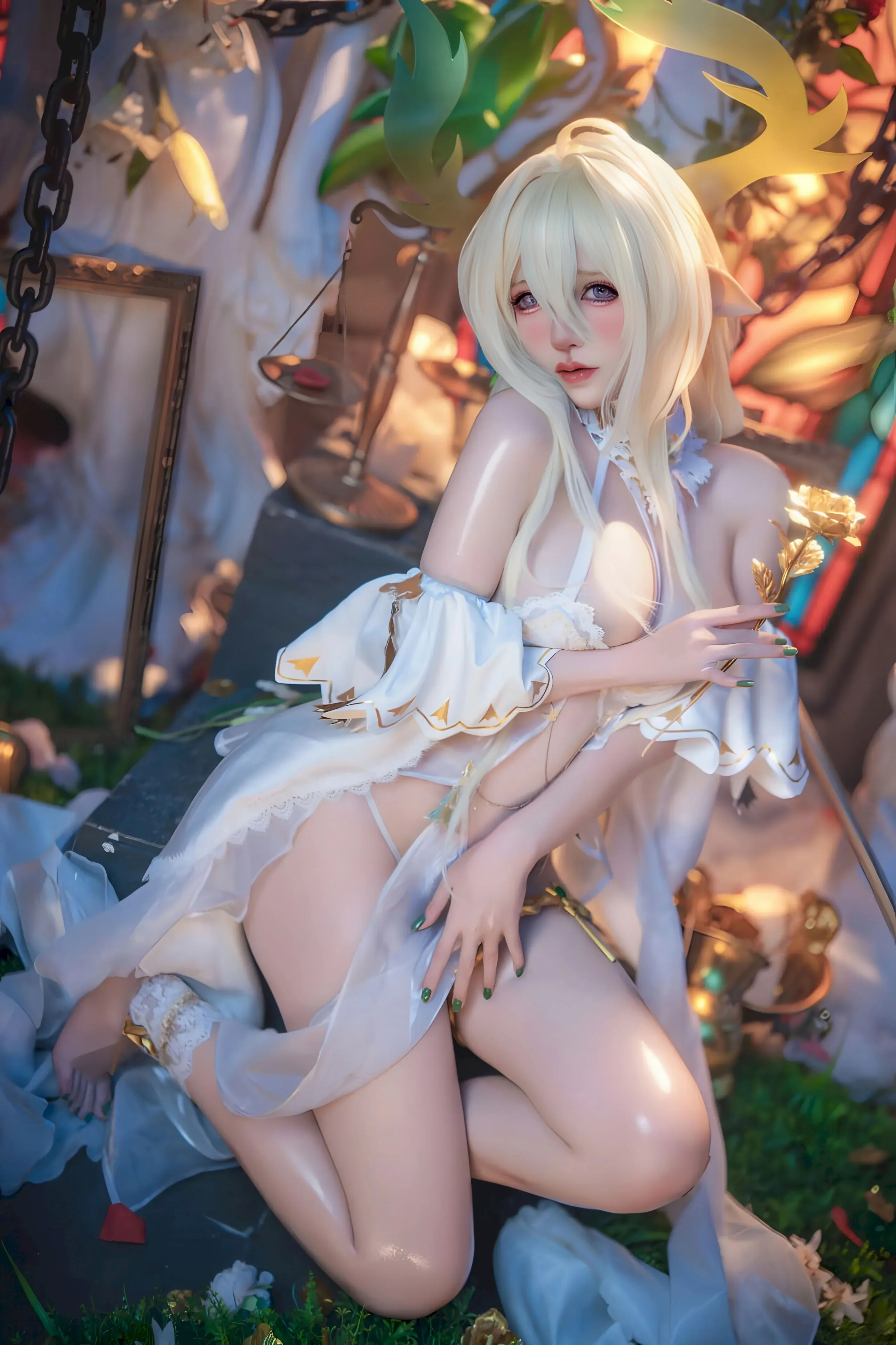 Đọc truyện hentai Tuyển tập Albums siêu phẩm Cosplay - Chap 1305 - Kaori - Golden Lion (Azur Lane)