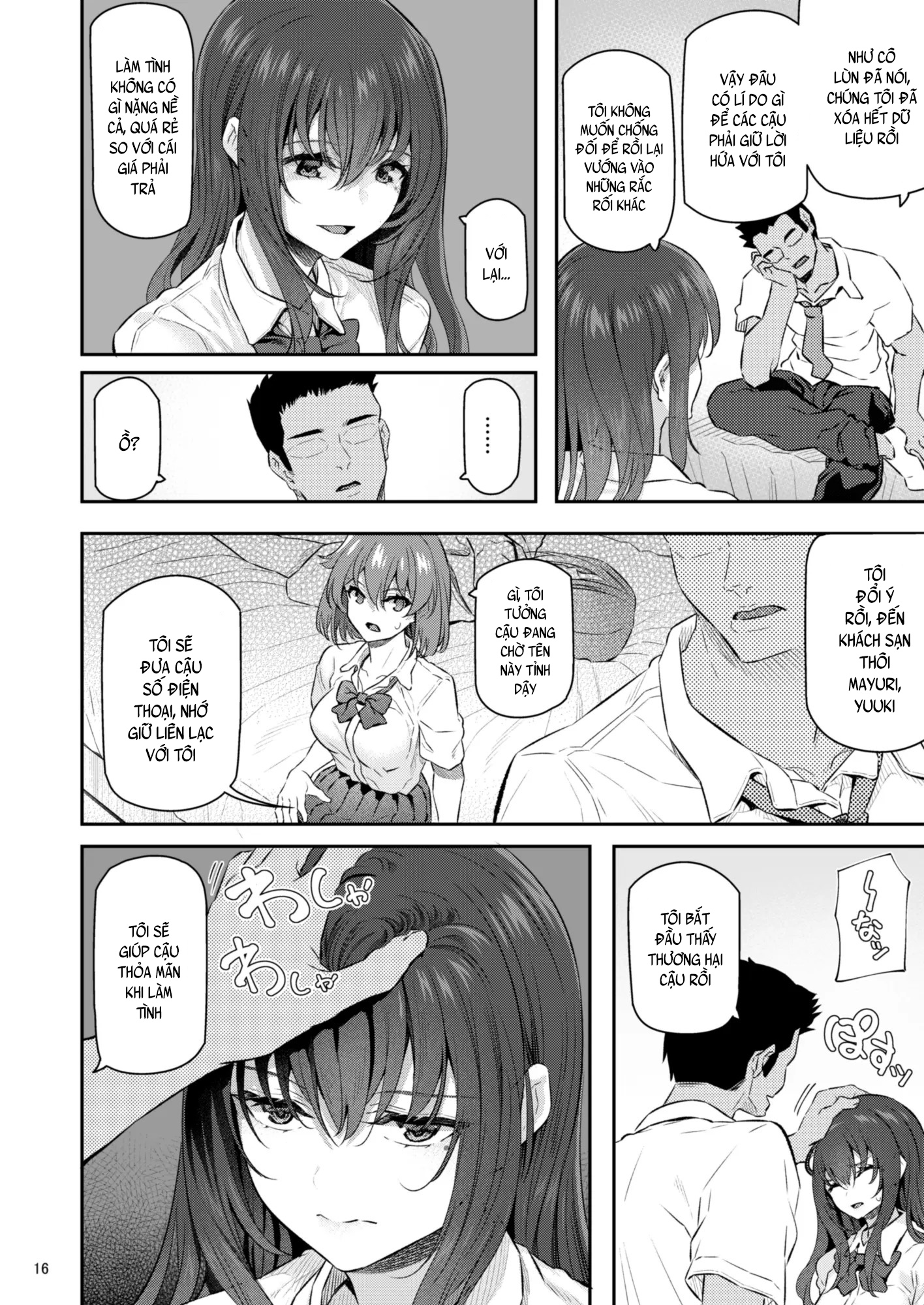 Đọc truyện hentai Phục vụ của 3 nữ sinh đóng phim segg - Chap 1