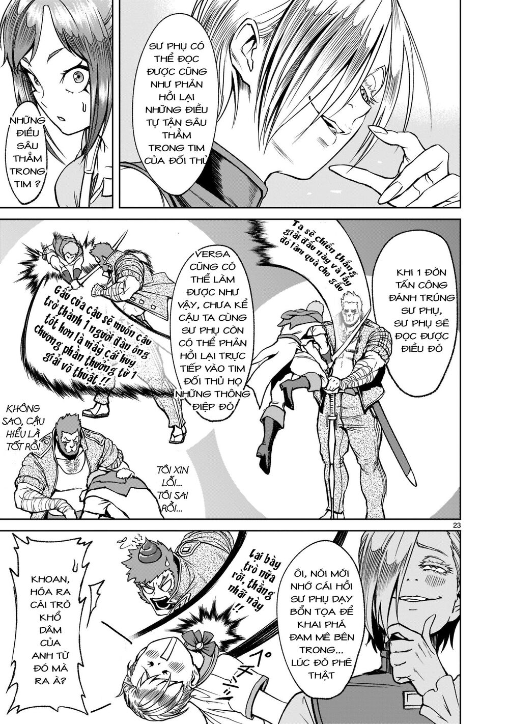 Đọc truyện hentai Vườn hoa hồng Saga - Chap 23: Cận chiến～Muskel～