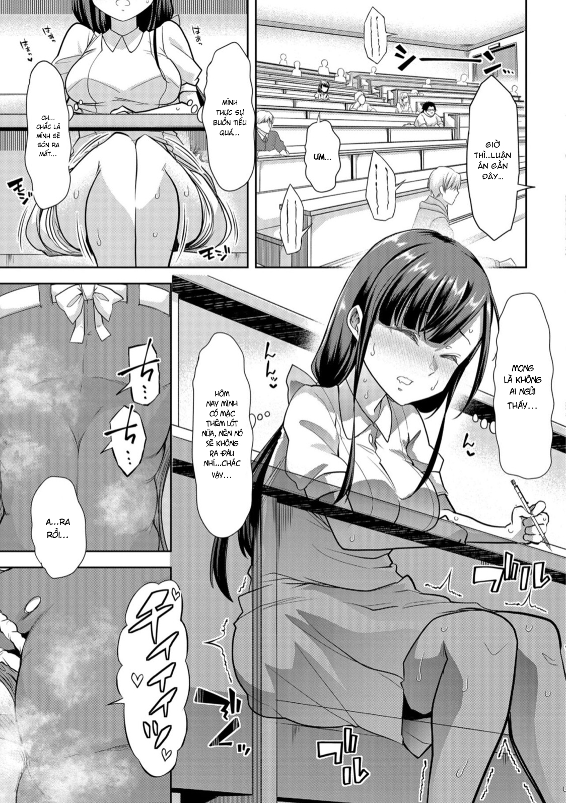 Đọc truyện hentai Himitsu no Gyaku Toilet Training - Chap 2.