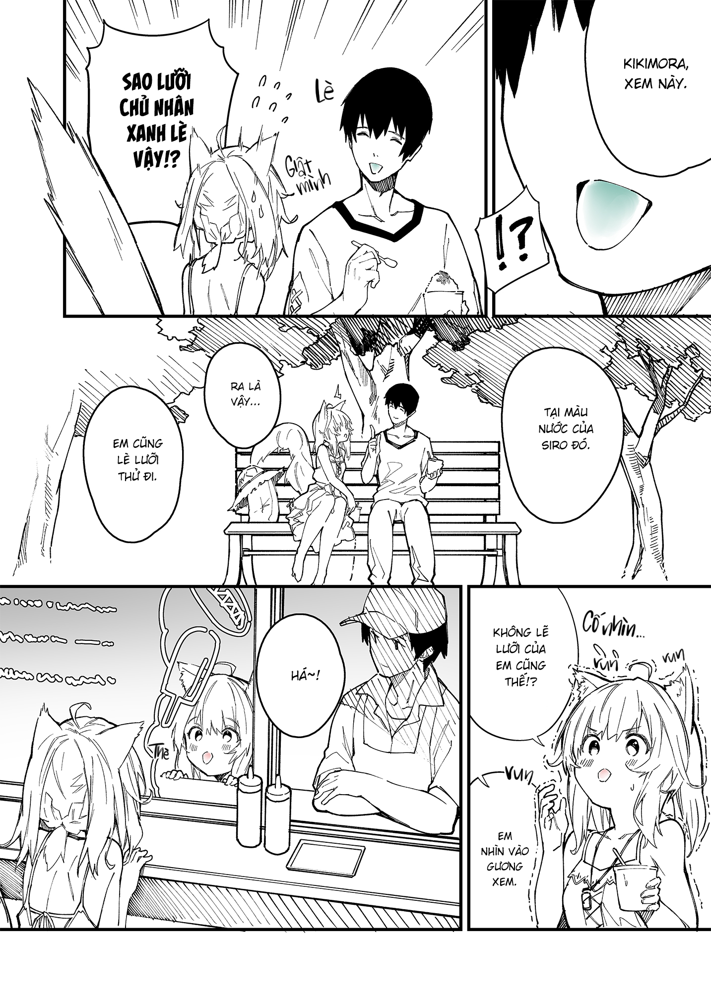 Đọc truyện hentai Sống Cùng Nàng Tai Thú - Ngoại truyện 3