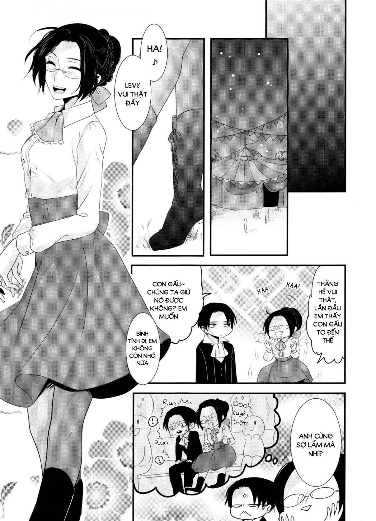 Đọc truyện hentai Kiss me once again (Shingeki no Kyojin) - Chap 4