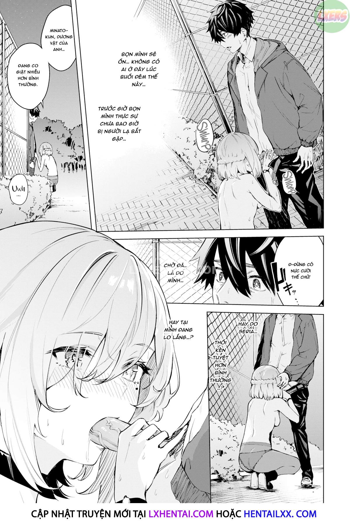 Đọc truyện hentai Khi bạn có cô người yêu thích phô dâm - Oneshot