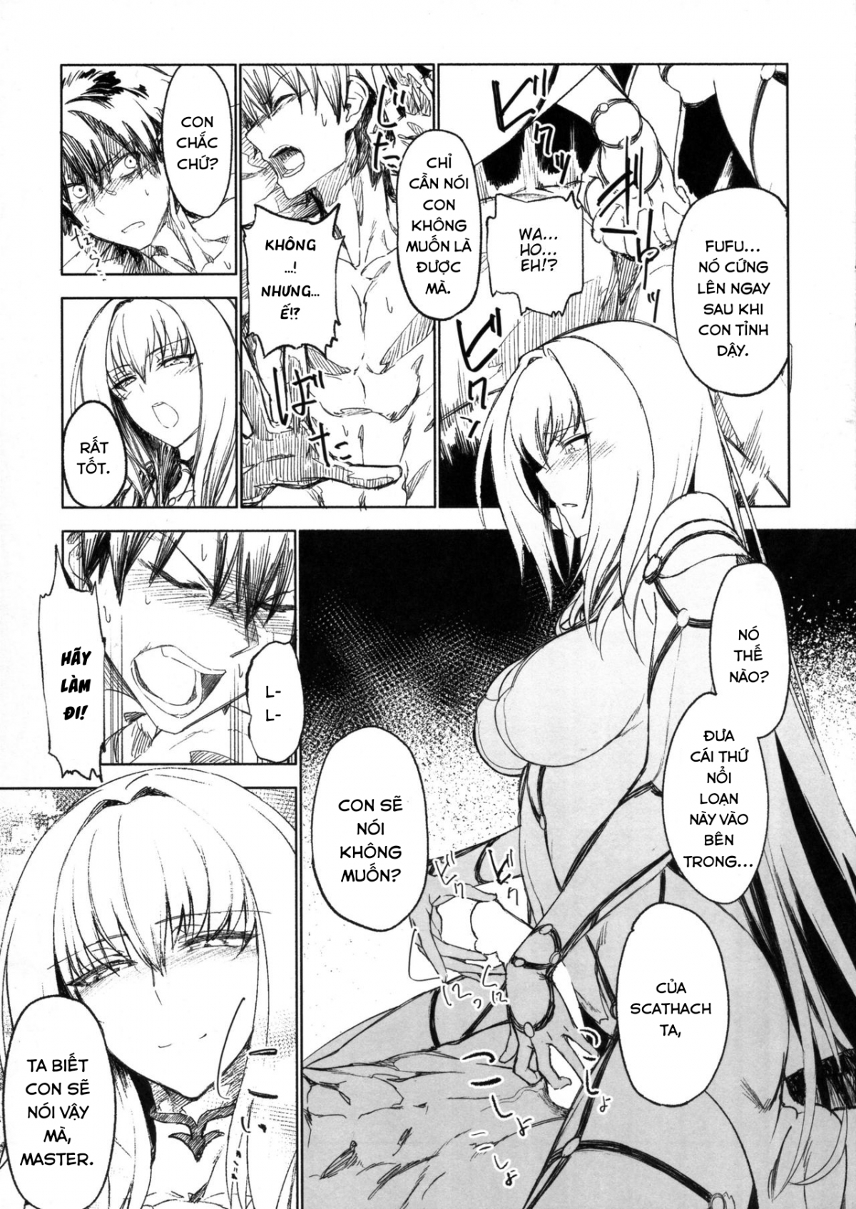 Đọc truyện hentai E!? Iin desu ka Scathach-san ! - Oneshot