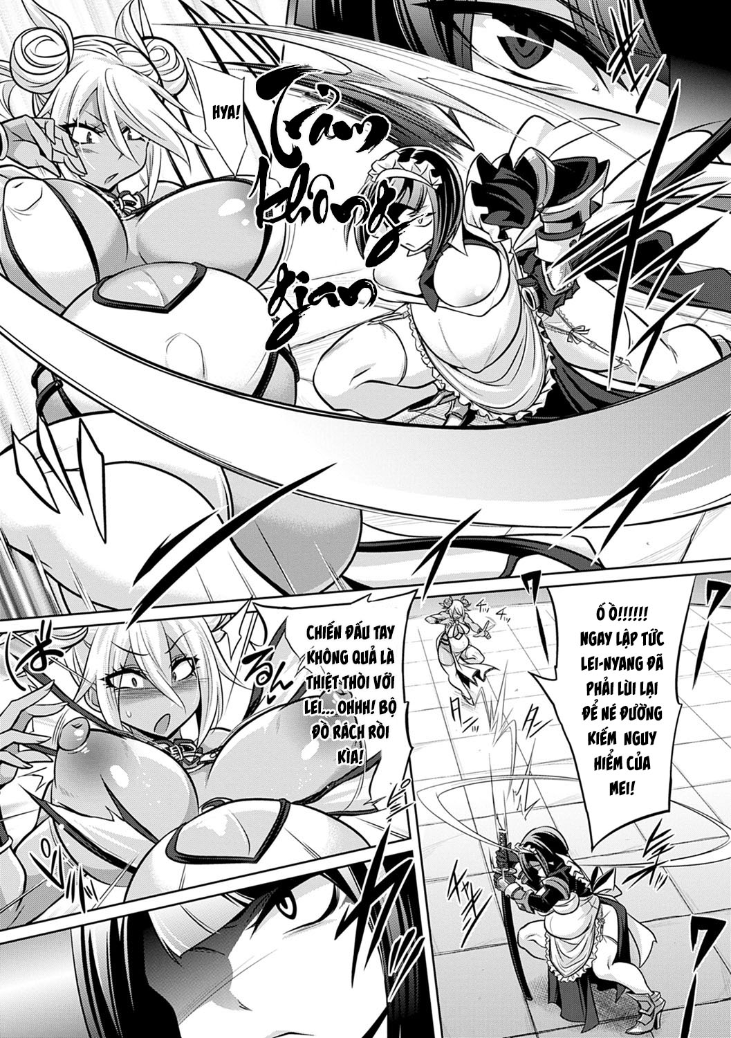 Đọc truyện hentai Nữ hoàng nô lệ Dash Ninja và Puniana gặp nhau và cuối cùng mang thai - Chap 2