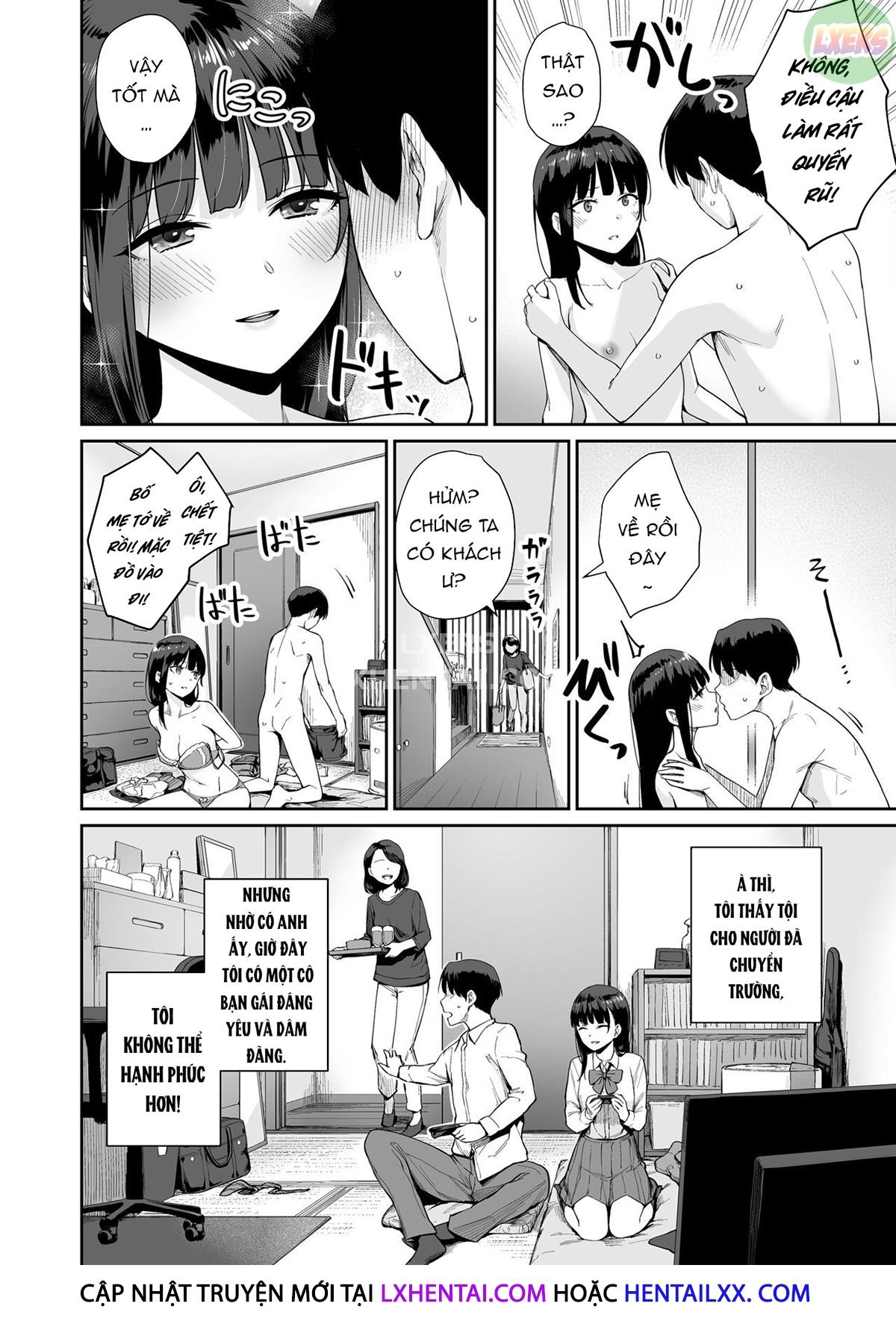 Đọc truyện hentai Tôi là người duy nhất không được chịch trong nhà - Chap 3 - [END]