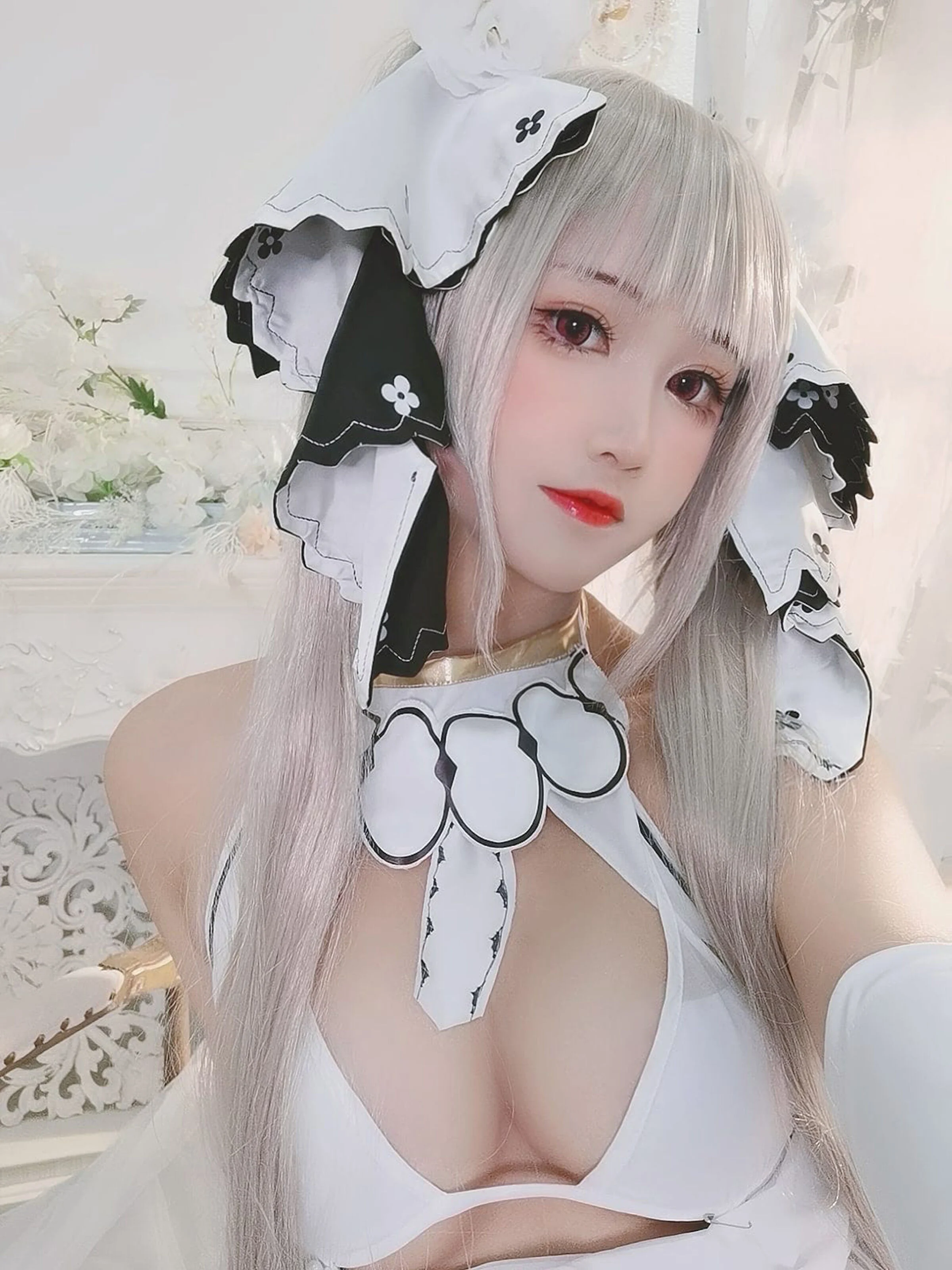Đọc truyện hentai Tuyển tập Albums siêu phẩm Cosplay - Chap 532 - Three Degrees_69 Terrible White Veil