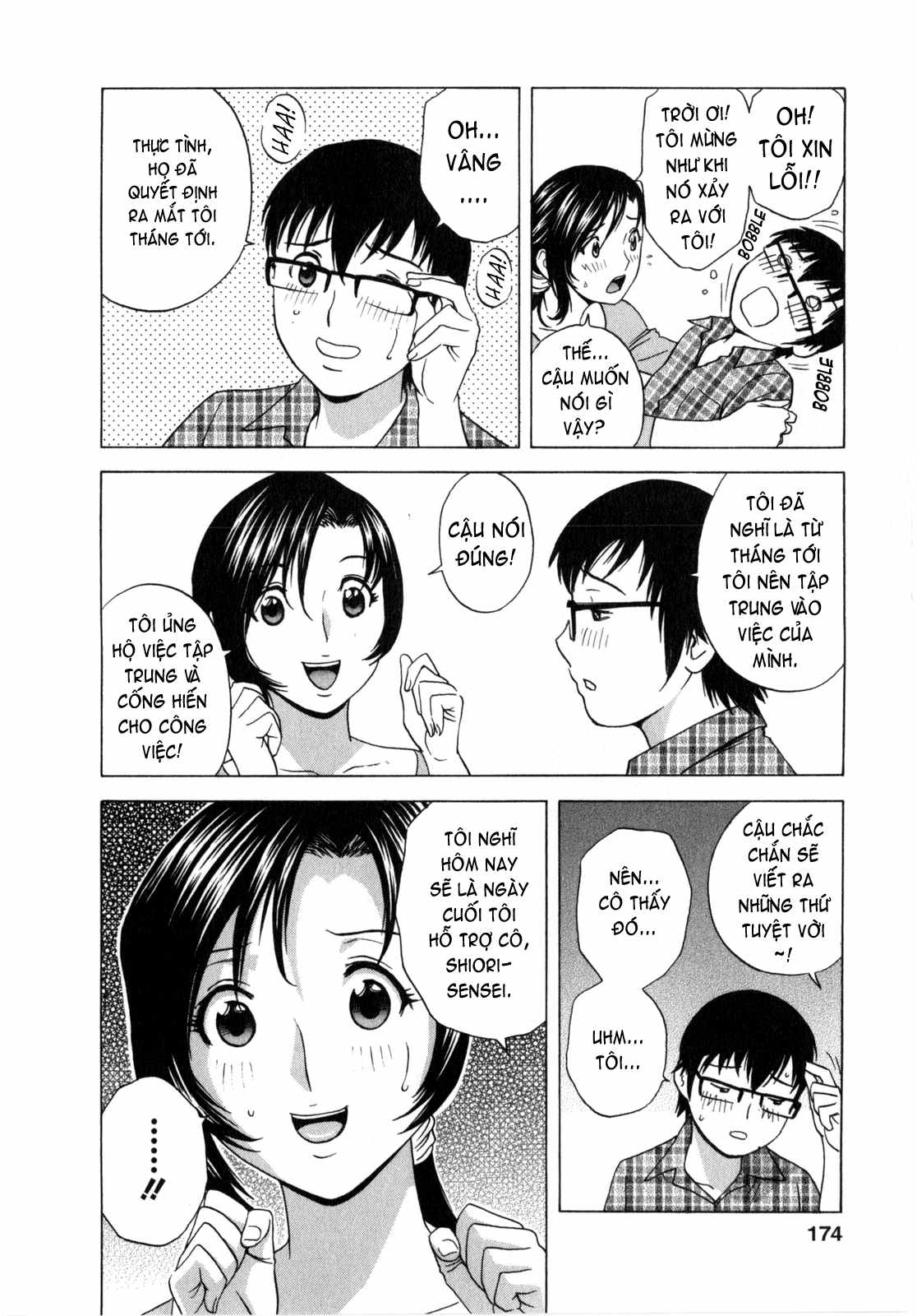 Đọc truyện hentai Life With Married Women Just Like A Manga - Chap 10