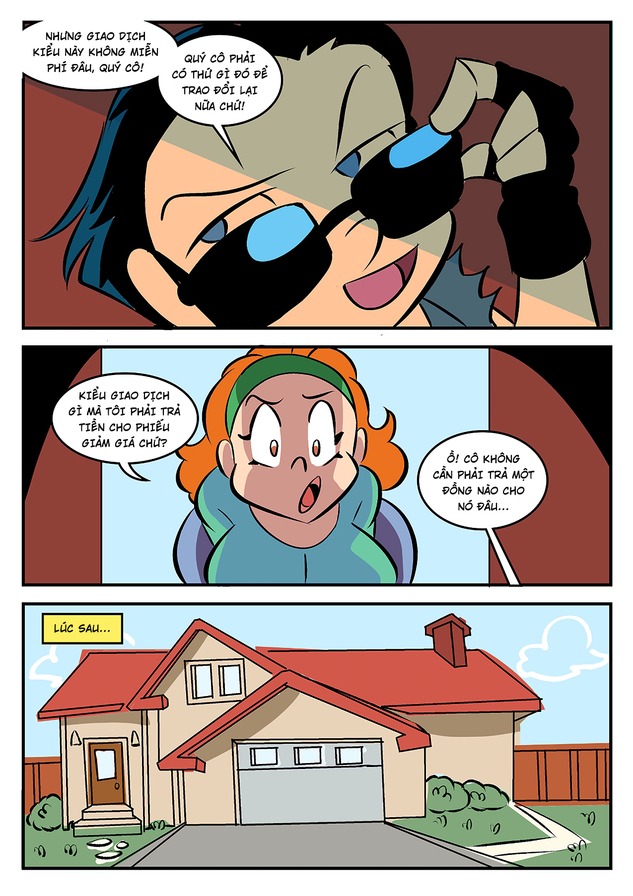 Đọc truyện hentai Bà nội trợ nghiện đồ giảm giá - Oneshot