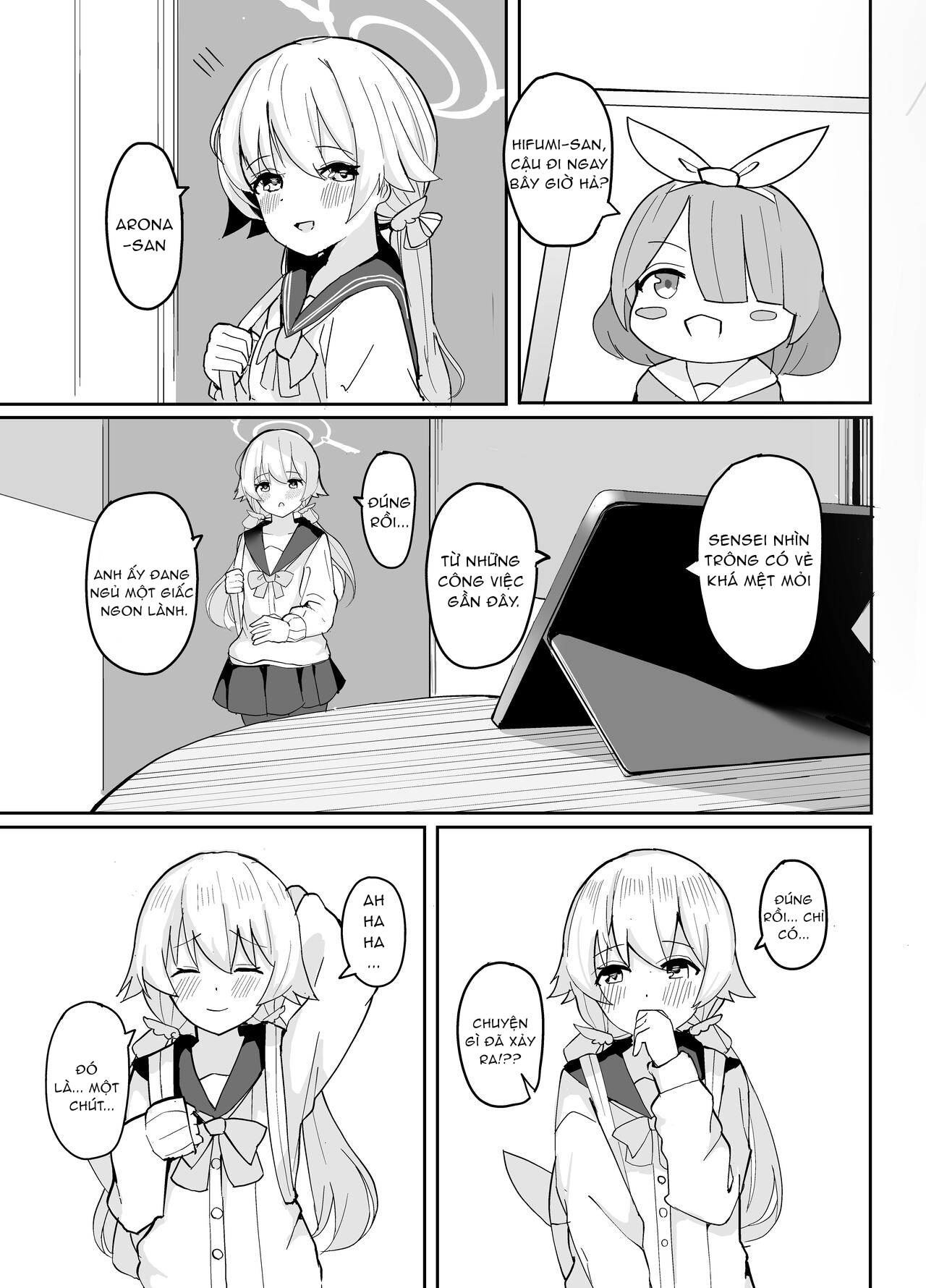 Đọc truyện hentai Phòng điều trị tình dục của Blue Archive ( Ajitani Hifumi ) - Oneshot