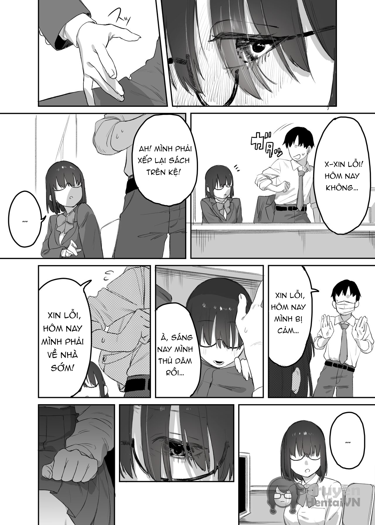 Đọc truyện hentai Yomenai Kimi to | With You, Who Is Hard To Read - Oneshot