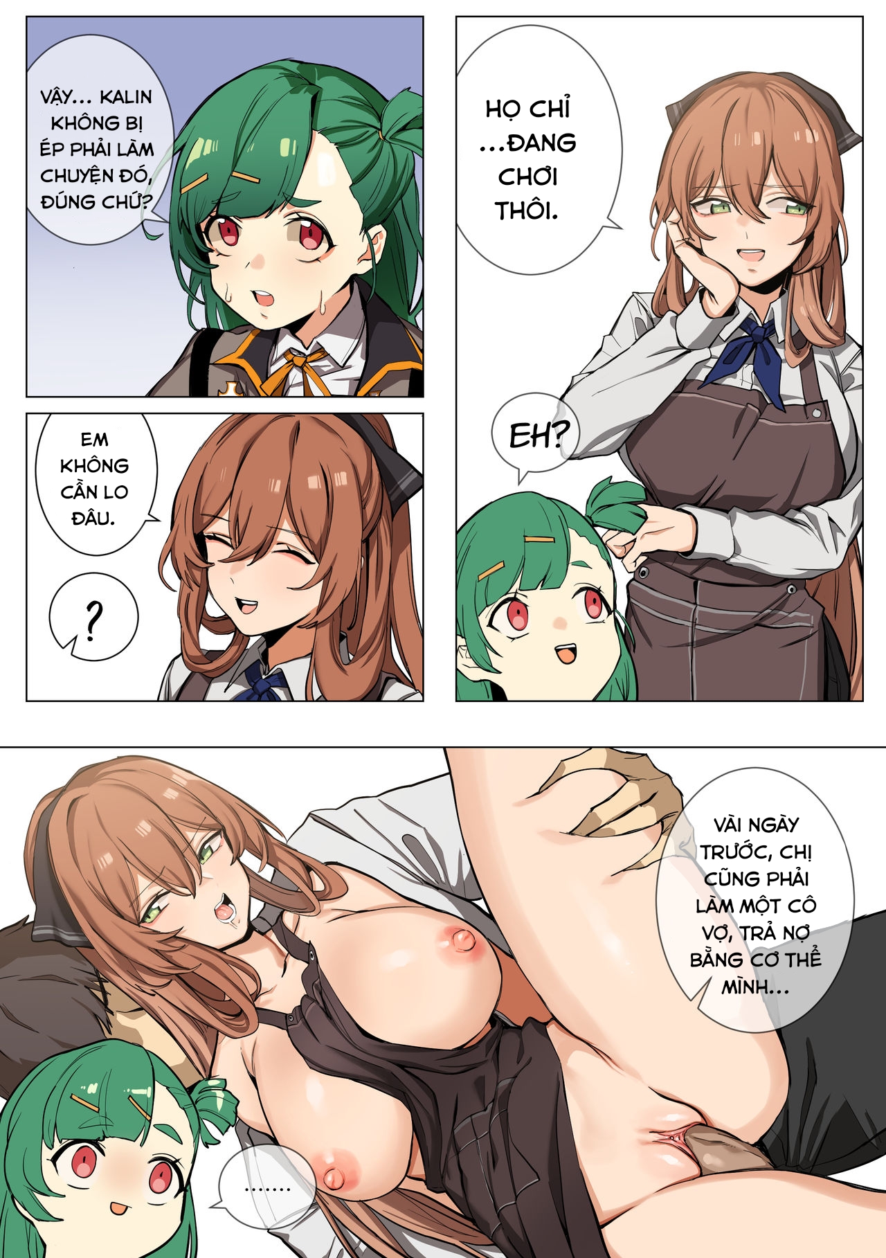 Đọc truyện hentai Kalina (Nữ tiền tuyến) - Oneshot