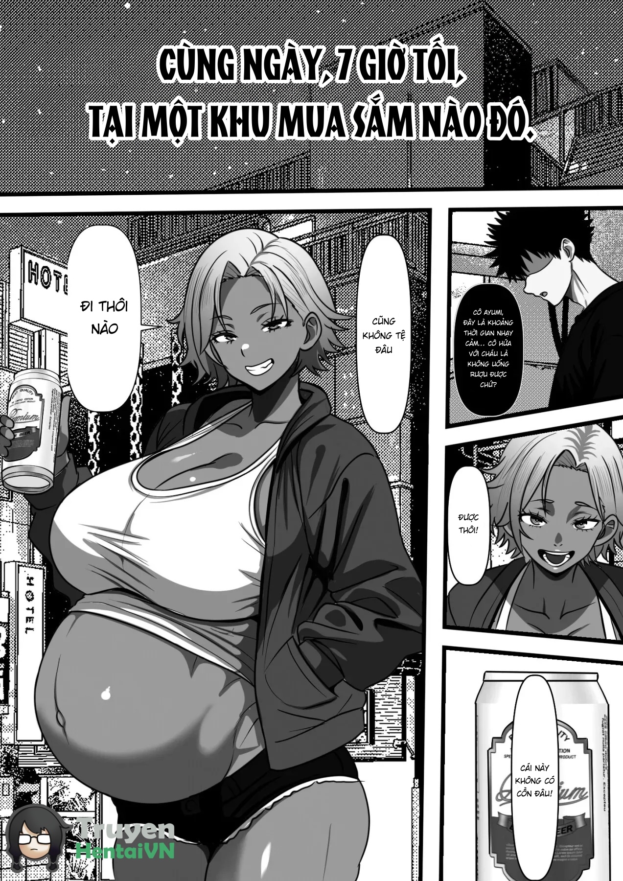Đọc truyện hentai Mob Danshi datta Ore ga Haha no Kouhai no YanMama o Haramaseru made no Hanashi - Oneshot