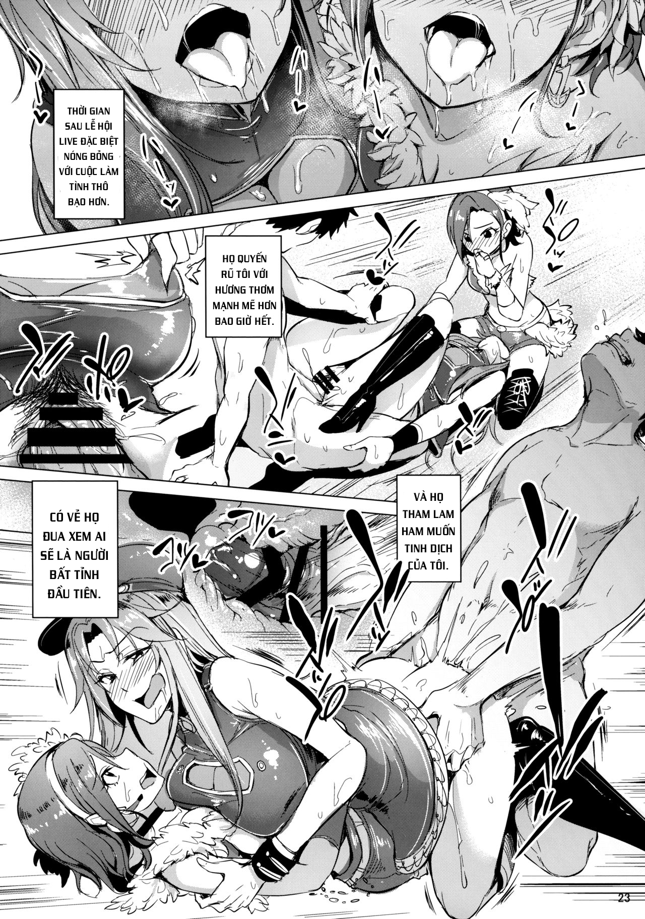 Đọc truyện hentai Chouhatwin Idol (THE IDOLM@STER CINDERELLA GIRLS) - Oneshot