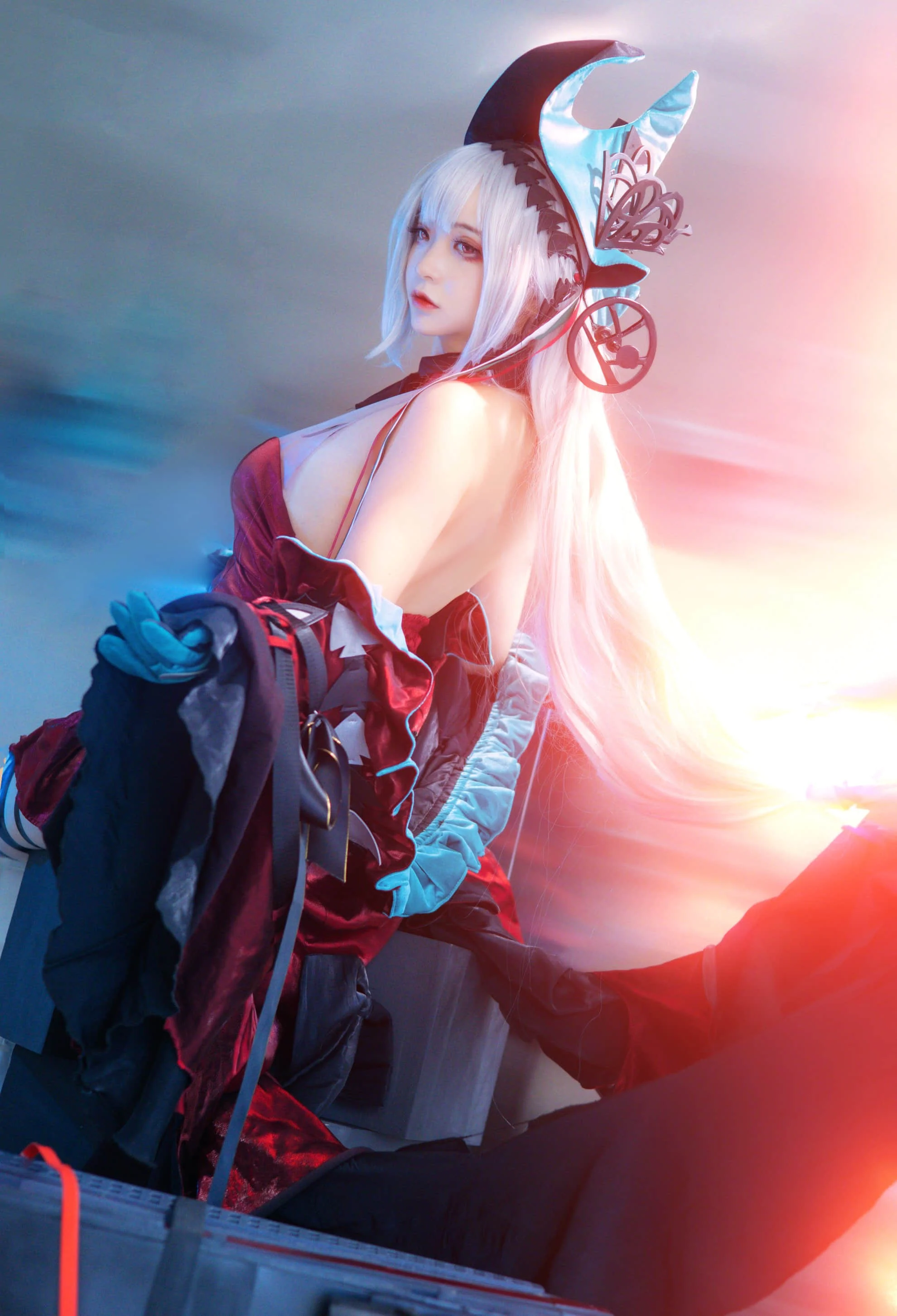 Đọc truyện hentai Tuyển tập Albums siêu phẩm Cosplay - Chap 849 - Crazy Cat SS - Arknights Skadi