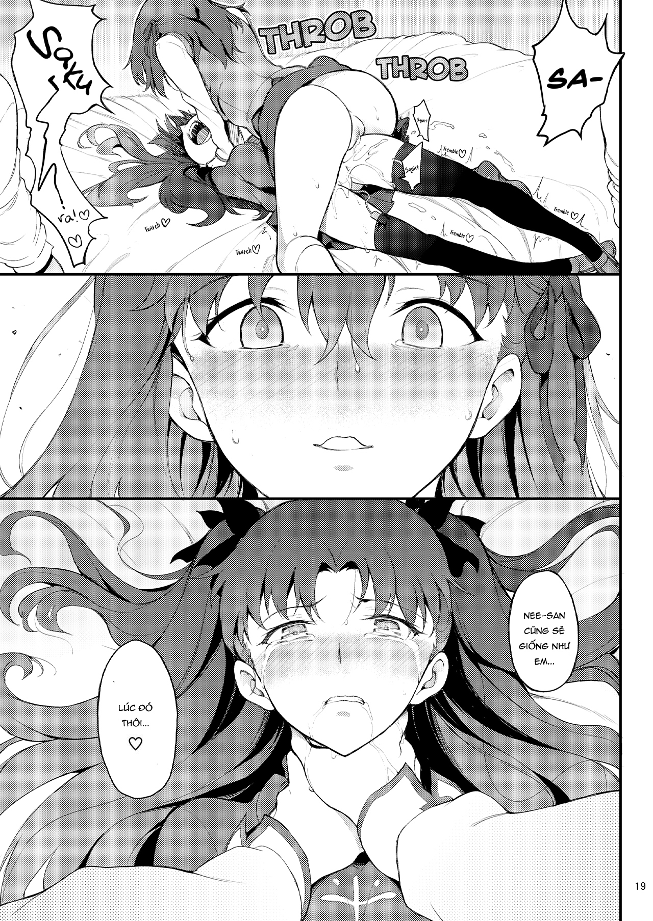 Đọc truyện hentai Chị em nhà Tohsaka sa ngã - Bản không che