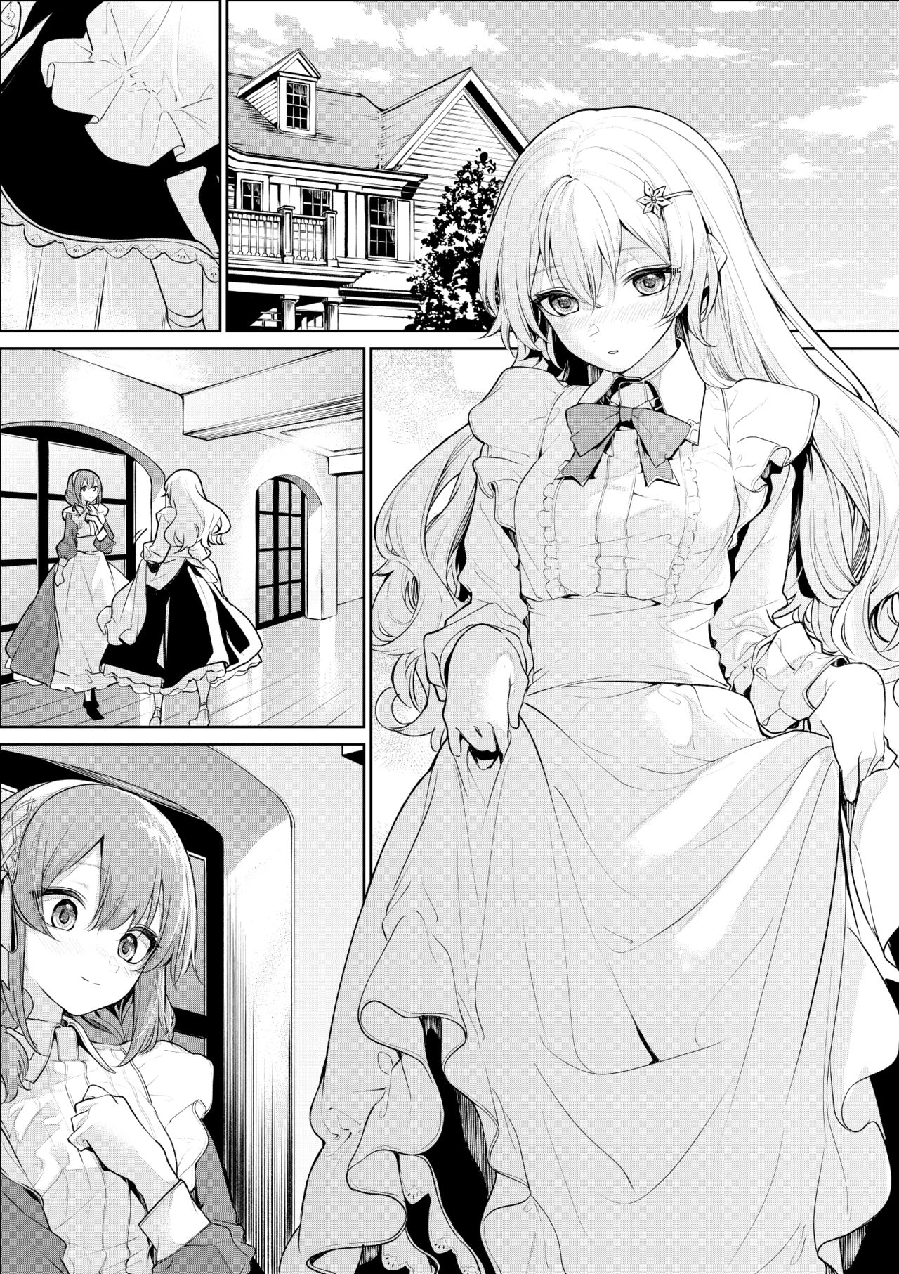 Đọc truyện hentai Tổng hợp oneshot yuri của artists zanka - Chap 2 - Shujuugyakuten suru Ojou-sama to Maid-san