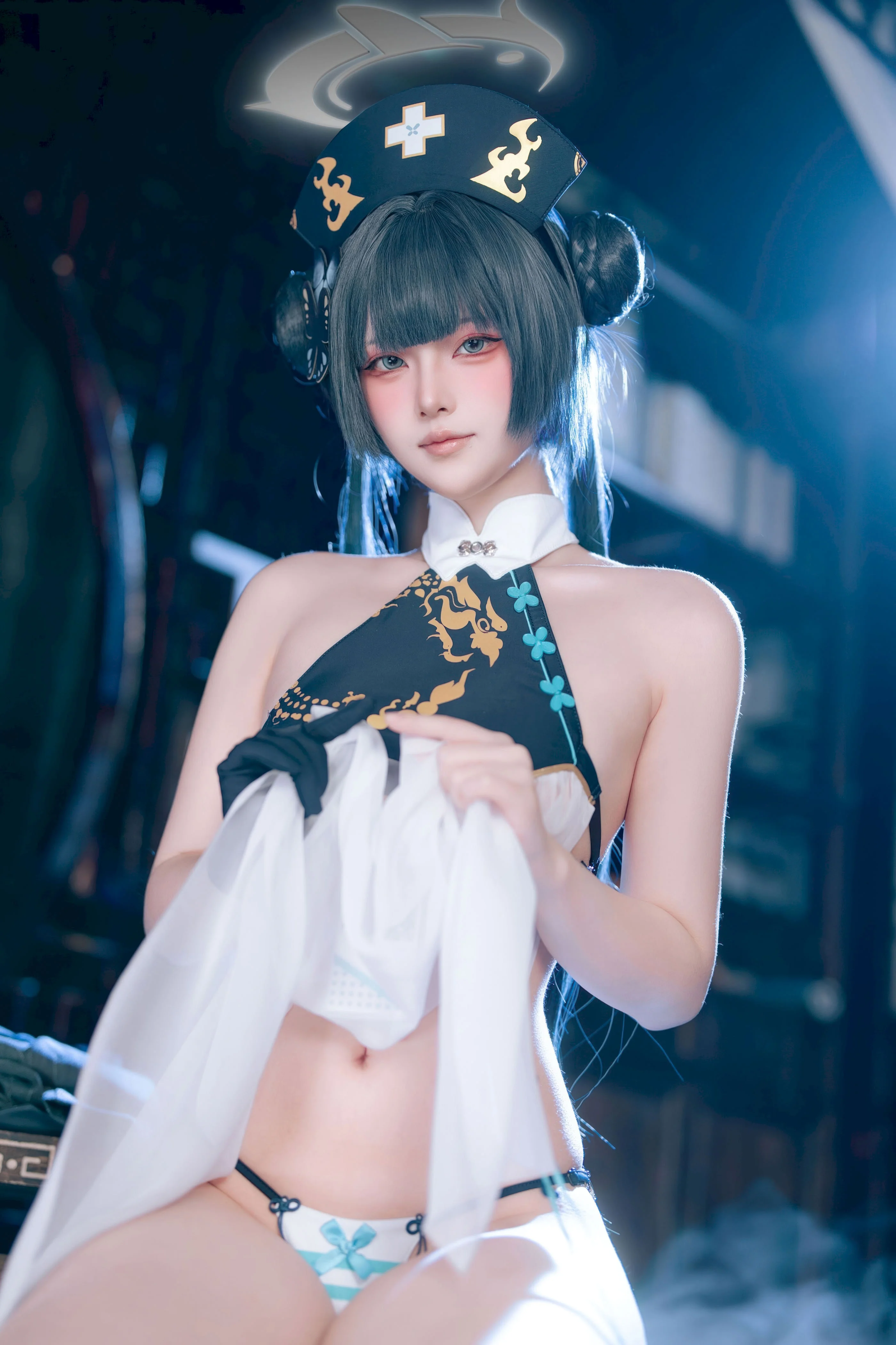 Đọc truyện hentai Tuyển tập Albums siêu phẩm Cosplay - Chap 1413 - Yu Yu - Azure Archives: Fei Saki Fanfiction - Nurse