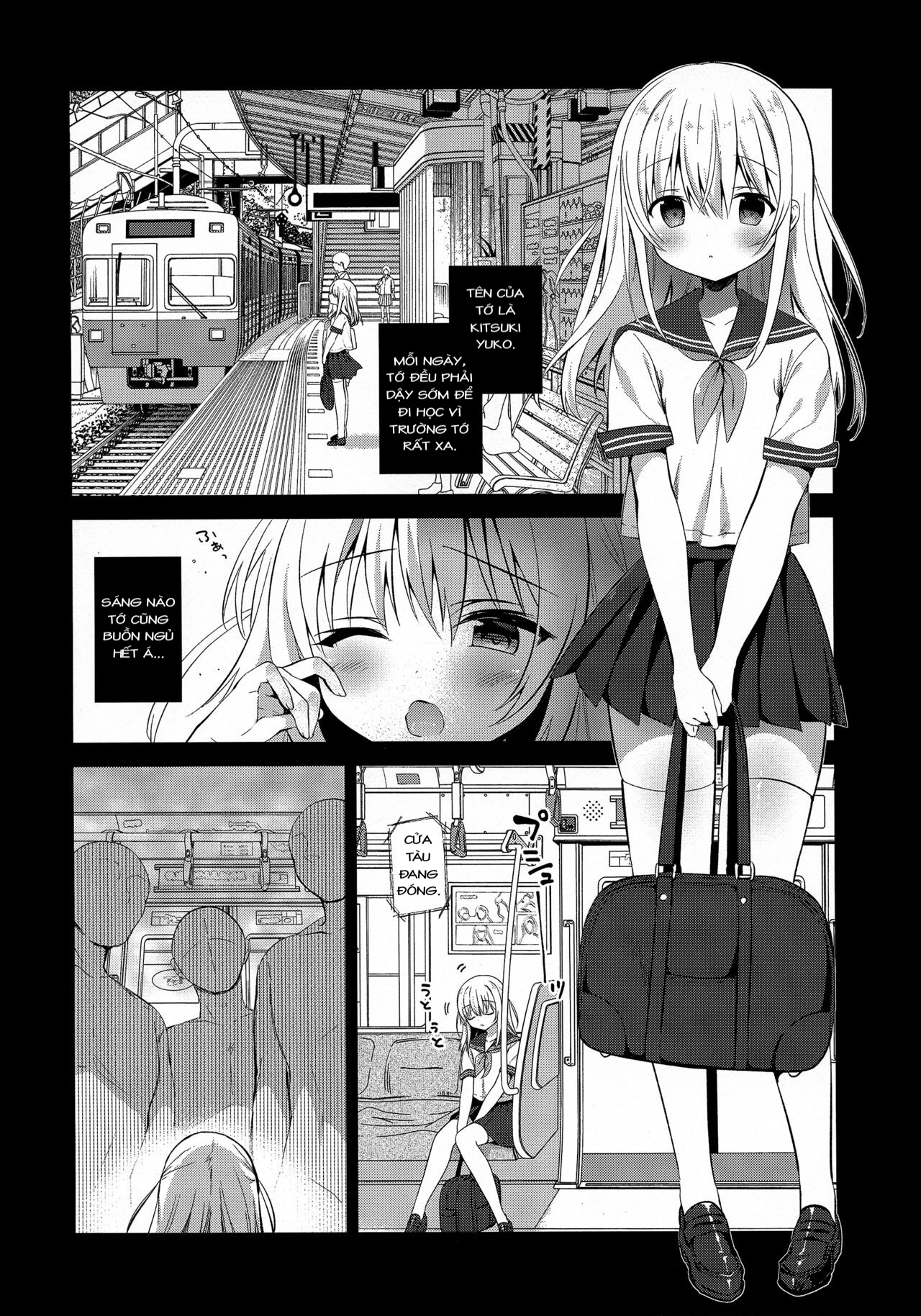 Đọc truyện hentai Chikan no Sonzai Shinai Subarashii Sekai - Oneshot