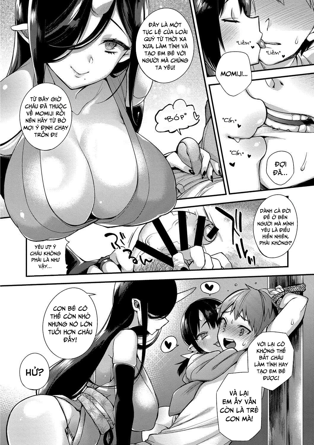 Đọc truyện hentai Vợ tôi là quỷ - Oneshot
