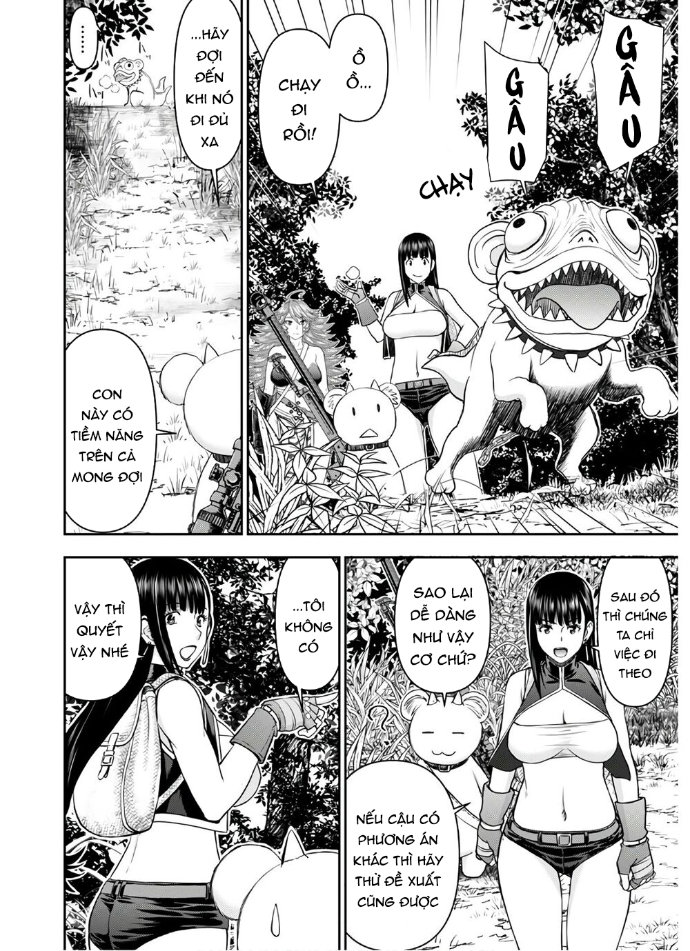 Đọc truyện hentai Xạ thủ mềm mại của Nữ chiến binh - Chap 11