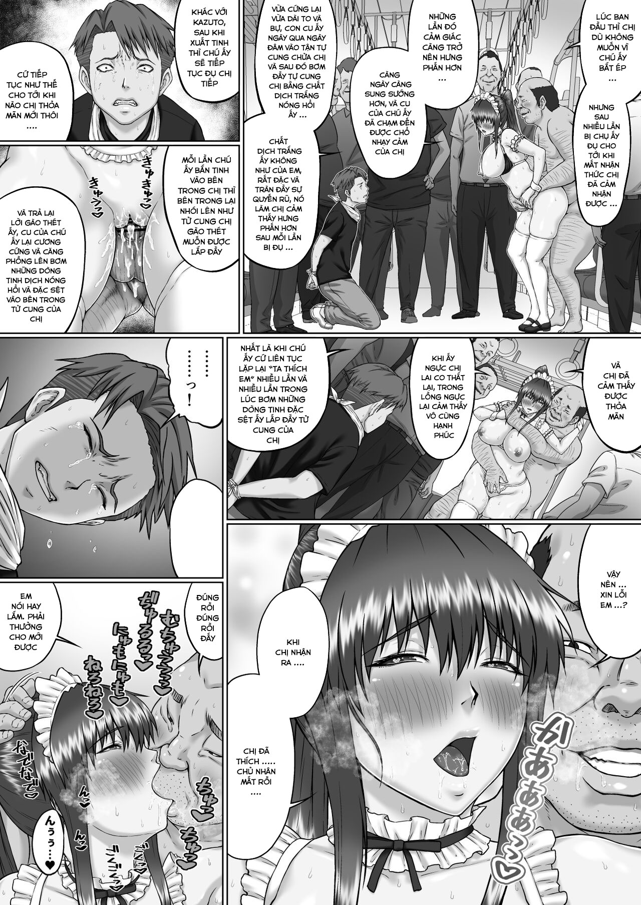 Đọc truyện hentai Nakadashi Oji-San Ni Nerawareta Mesu Wa Nigeru Koto Ga Dekinai ~Senaga Saki Hen - Chap 4