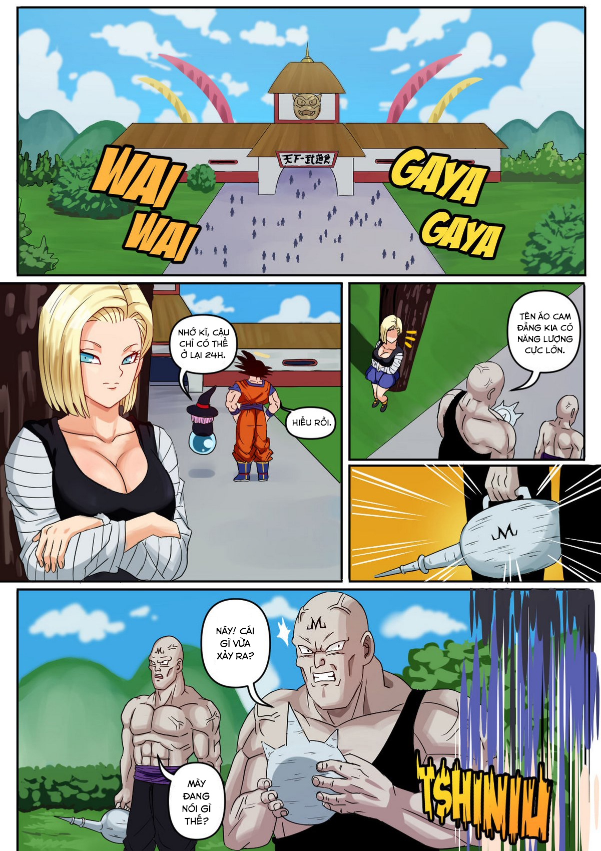 Đọc truyện hentai Android 18 & Gohan - Chap 2