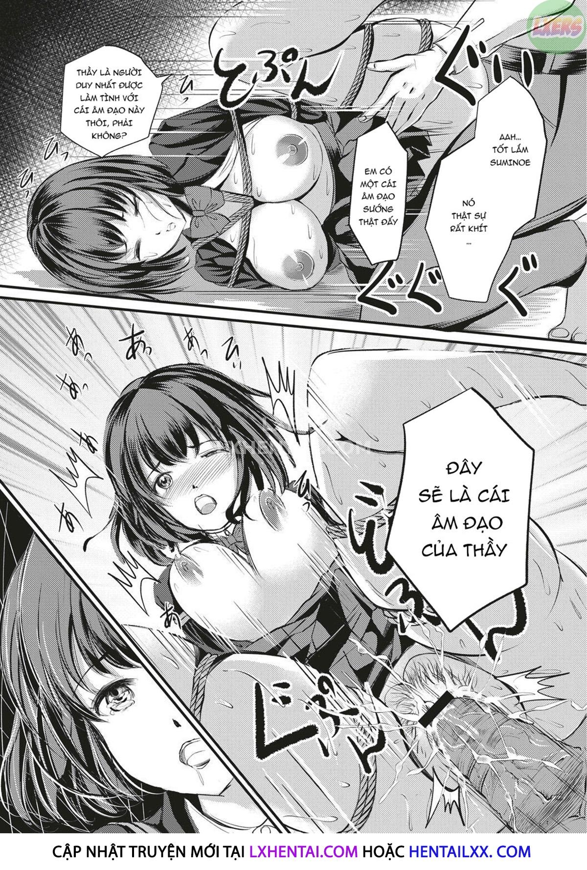 Đọc truyện hentai Kinbaku Seidorei Choukyou Gakuen - Chap 6