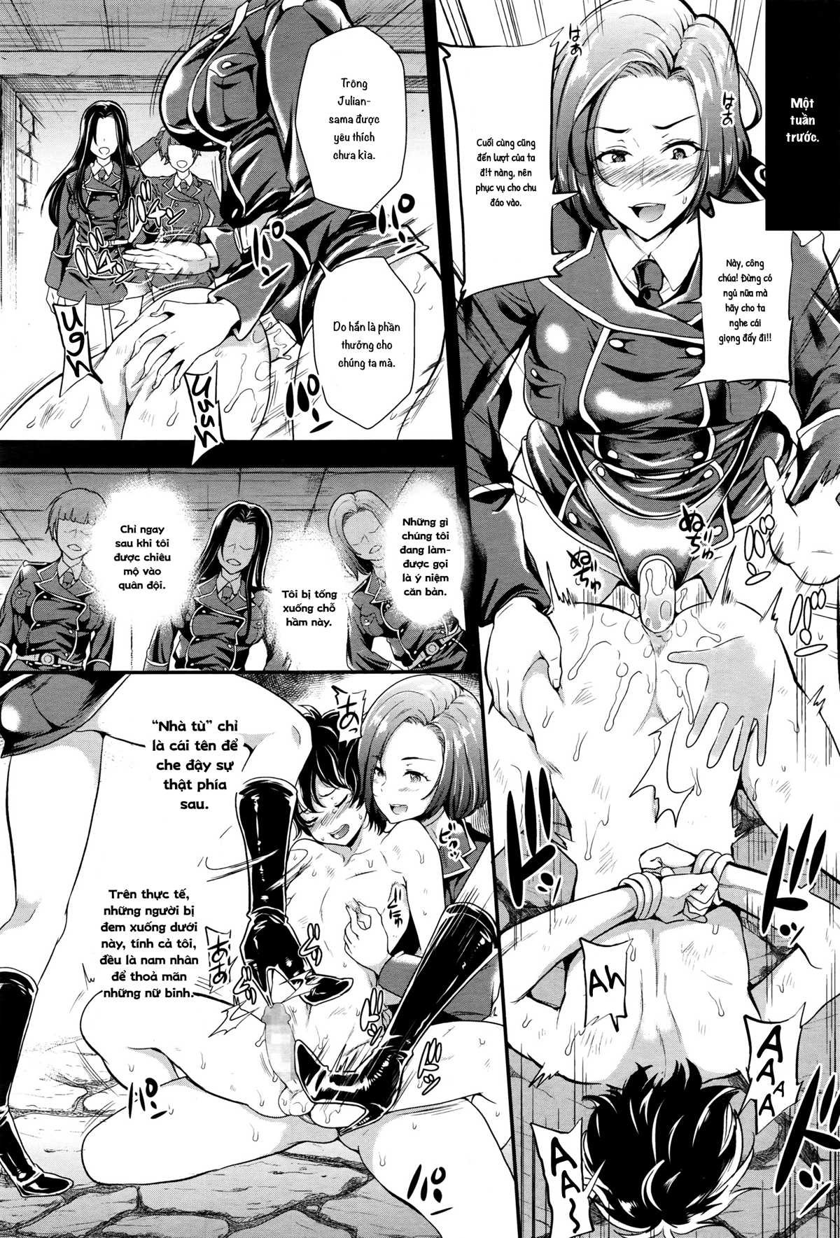 Đọc truyện hentai Đằng Sau Đế Chế Phát Xít... - Oneshot