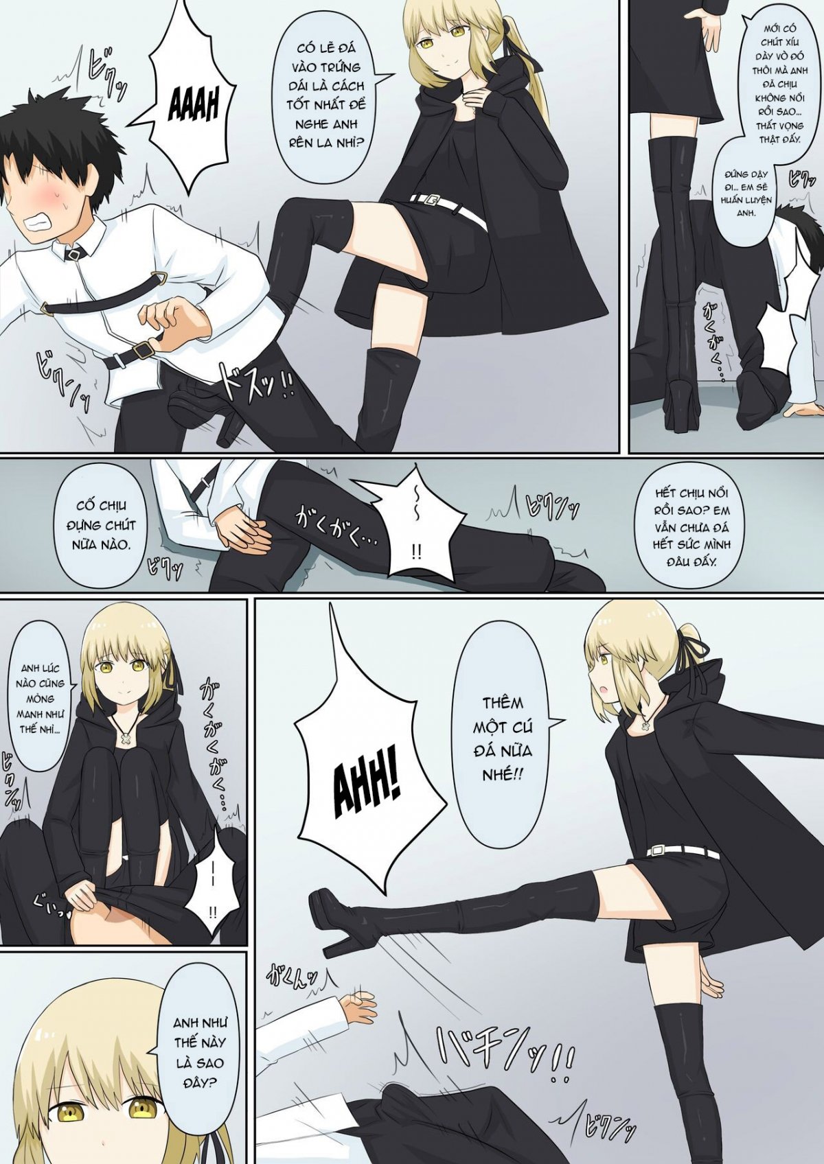 Đọc truyện hentai Bị bạn gái bắt nạt - Oneshot