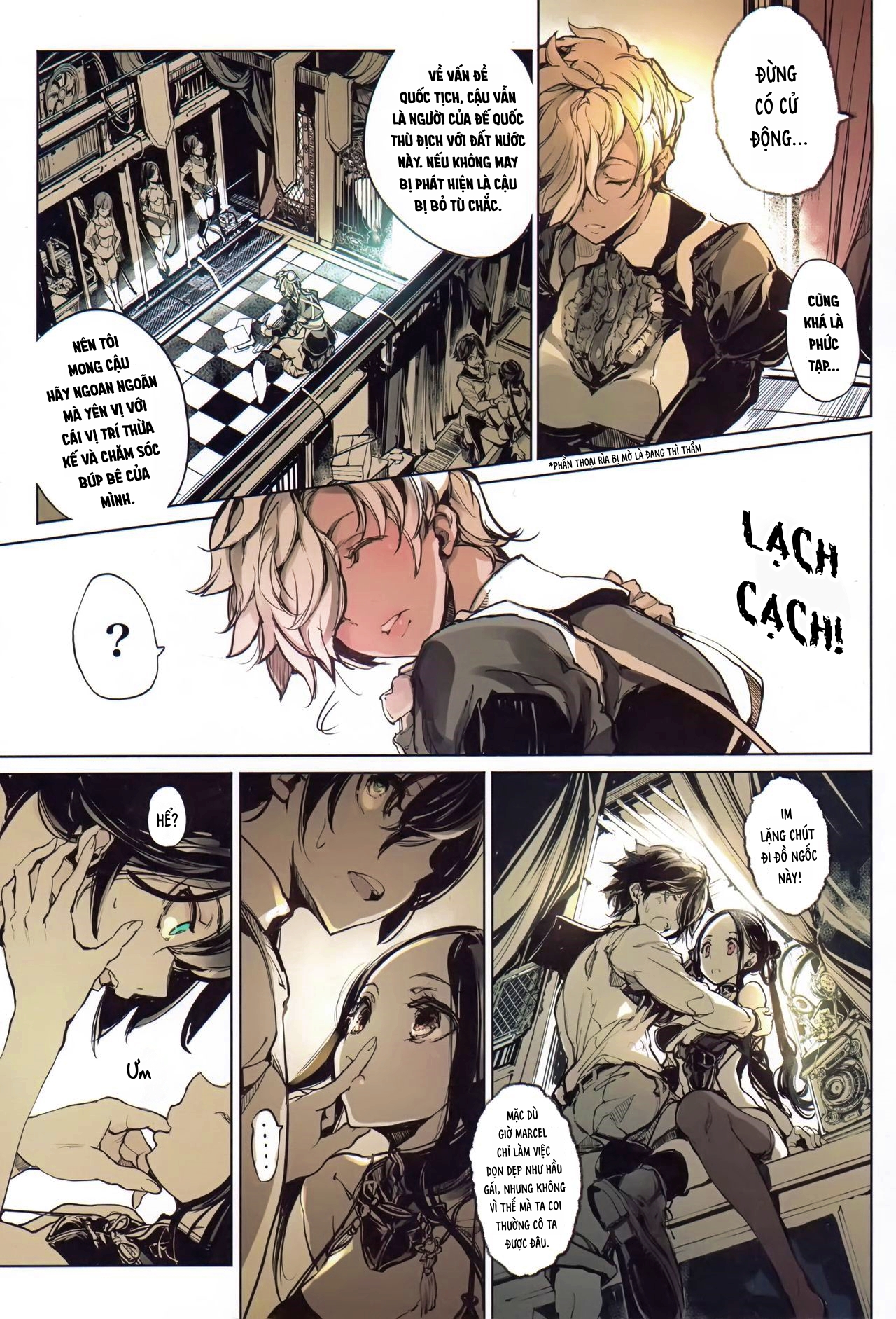 Đọc truyện hentai Dinh thự búp bê - Chap 1