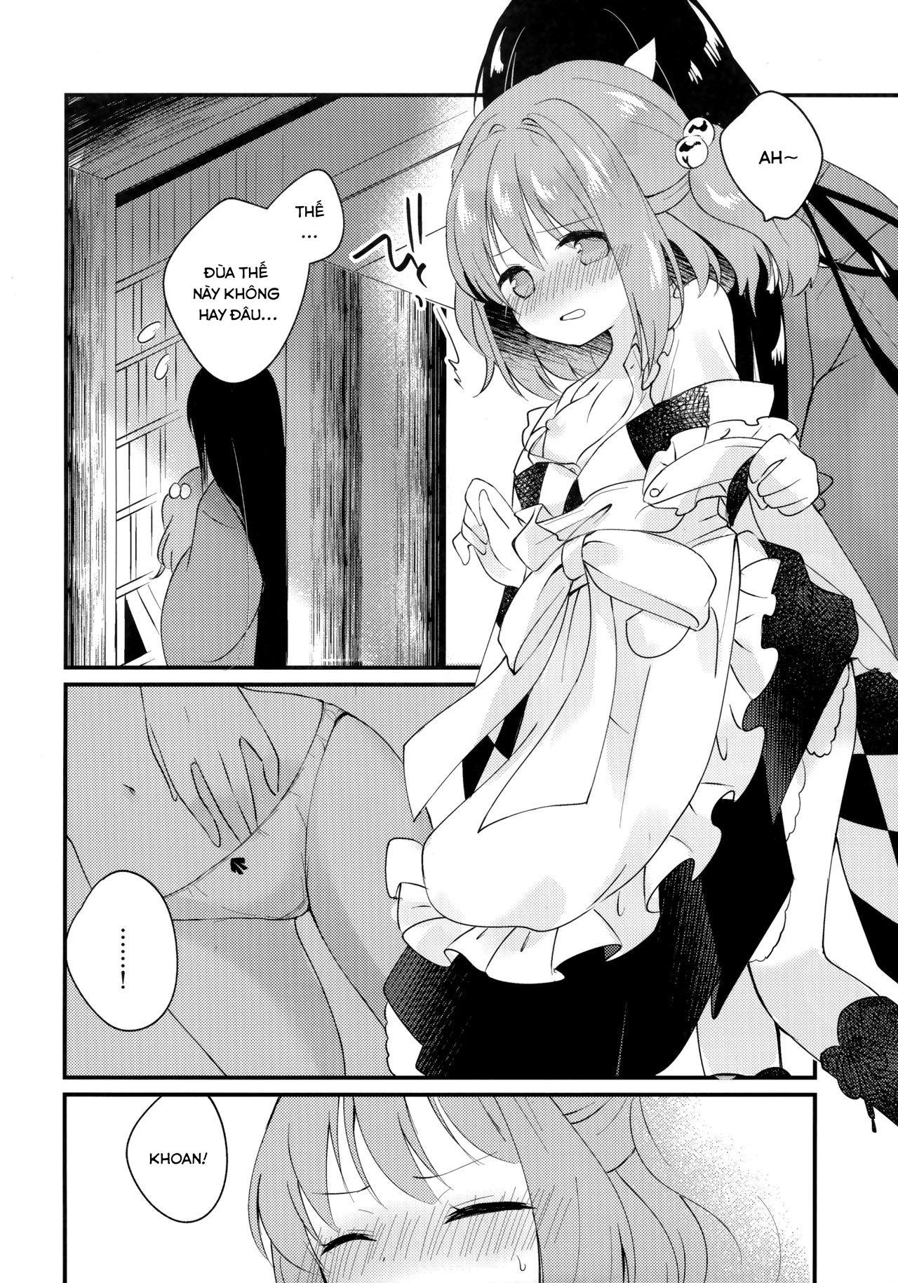 Đọc truyện hentai Mitsugetsu Dolce (Touhou Project) - Oneshot