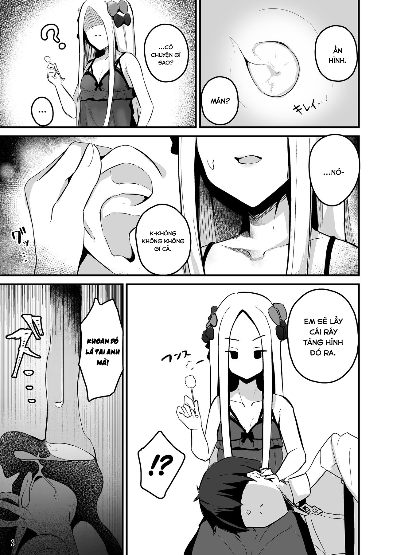 Đọc truyện hentai Tại sao chúng ta không ngắm trăng thư giản trong lúc em ráy tai cho anh - Oneshot