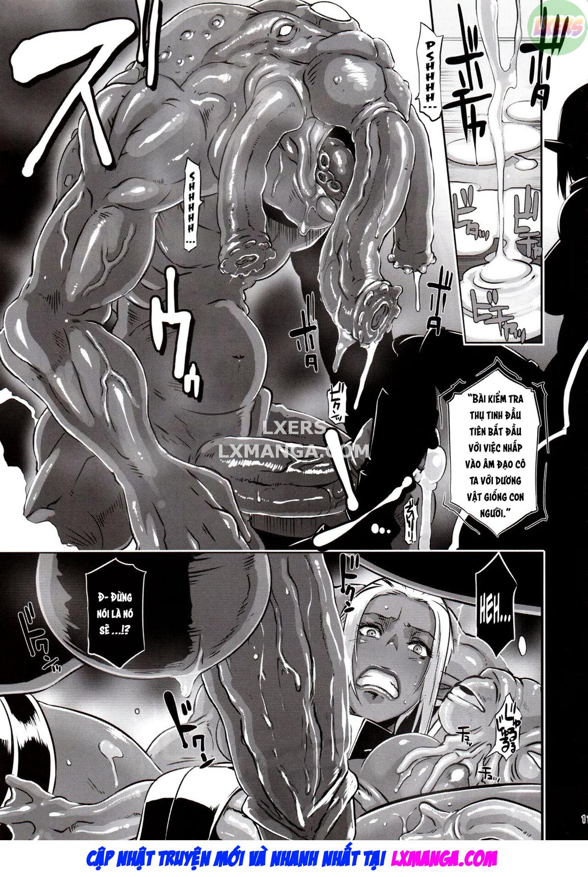 Đọc truyện hentai Quái vật và người đẹp - Oneshot