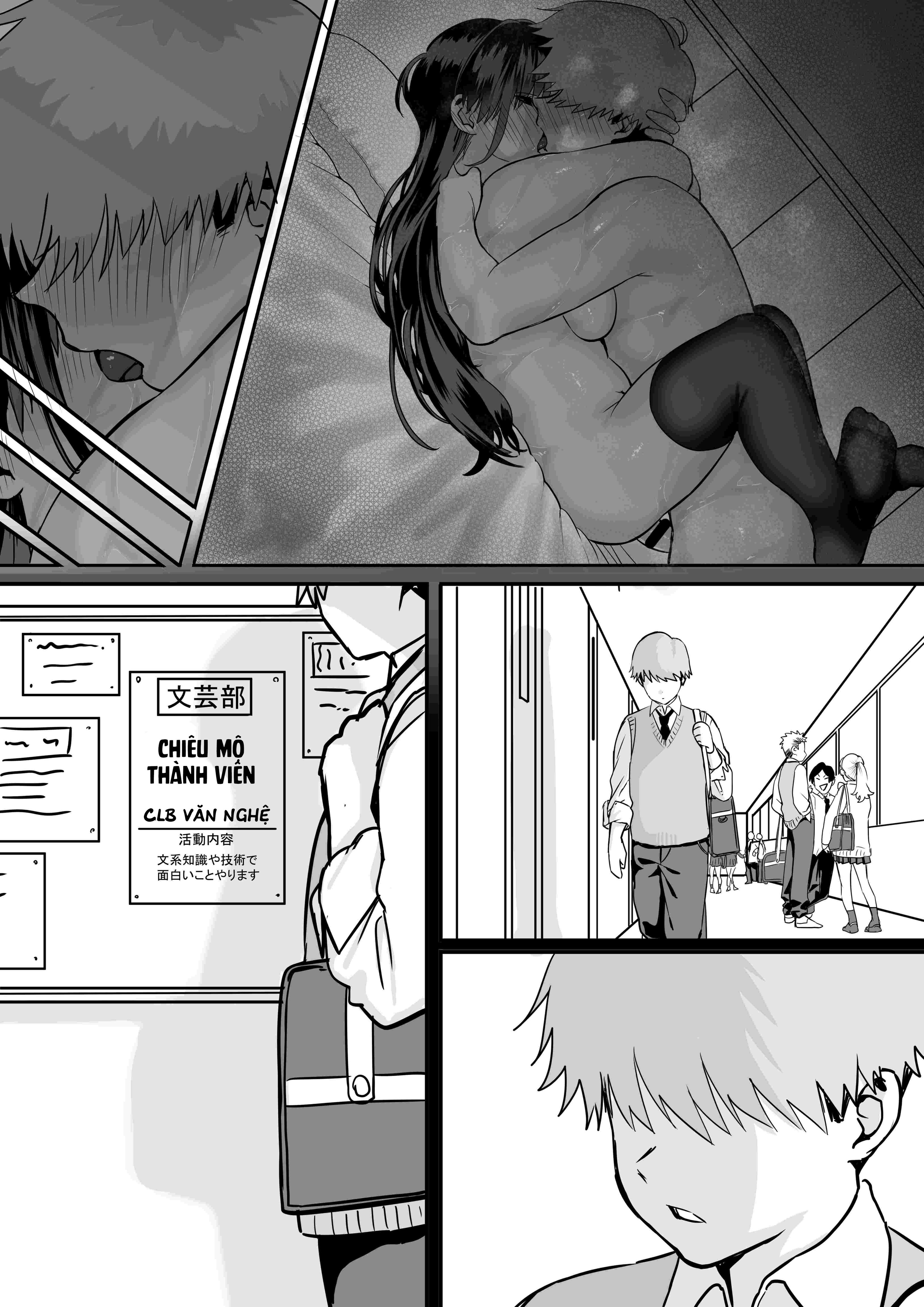 Đọc truyện hentai Itabasami na Wakachi Ai - Chap 3.2