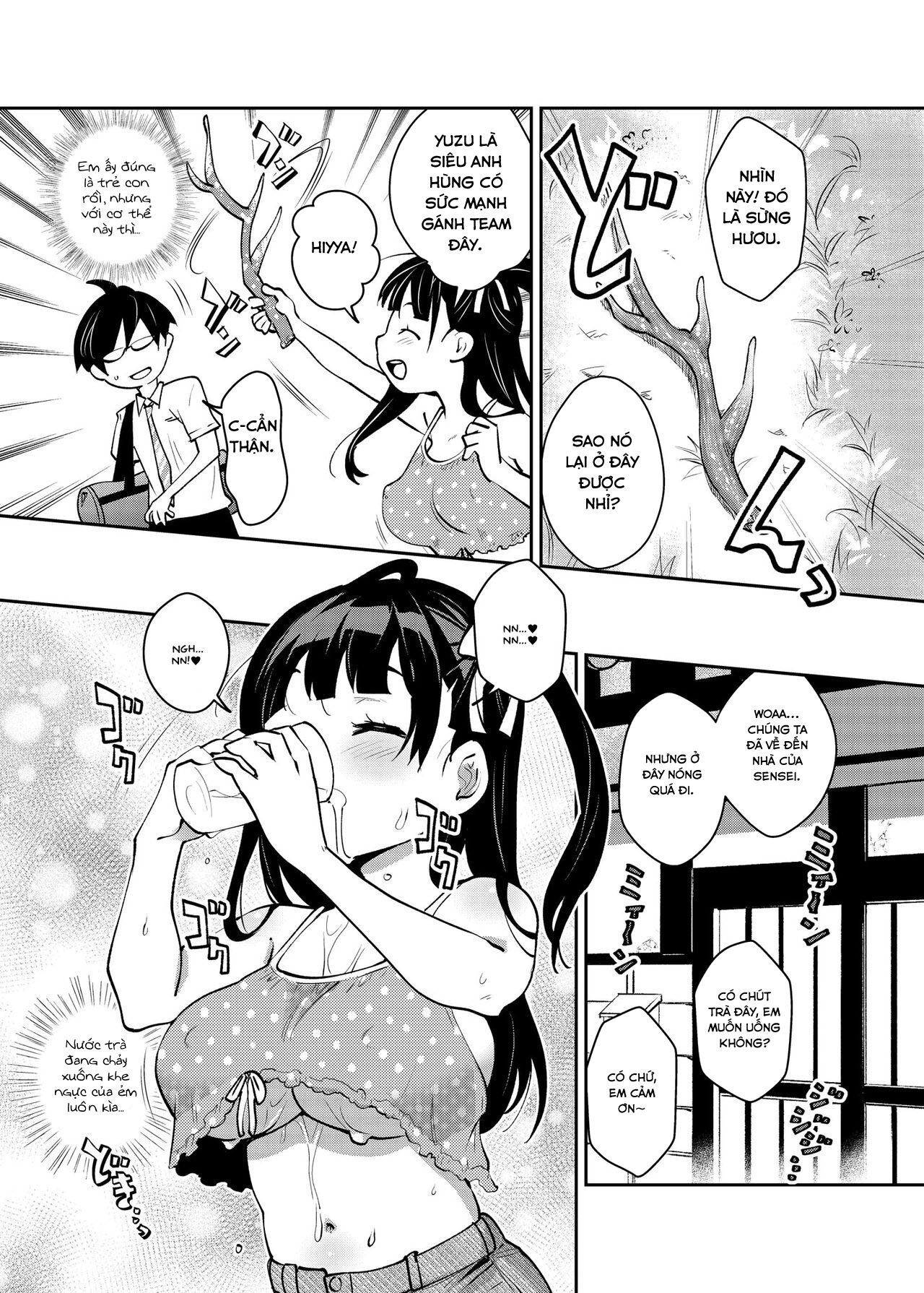 Đọc truyện hentai Inakax 5! Icha Love Otomari & Asa made Ecchi Hen - Chap 1
