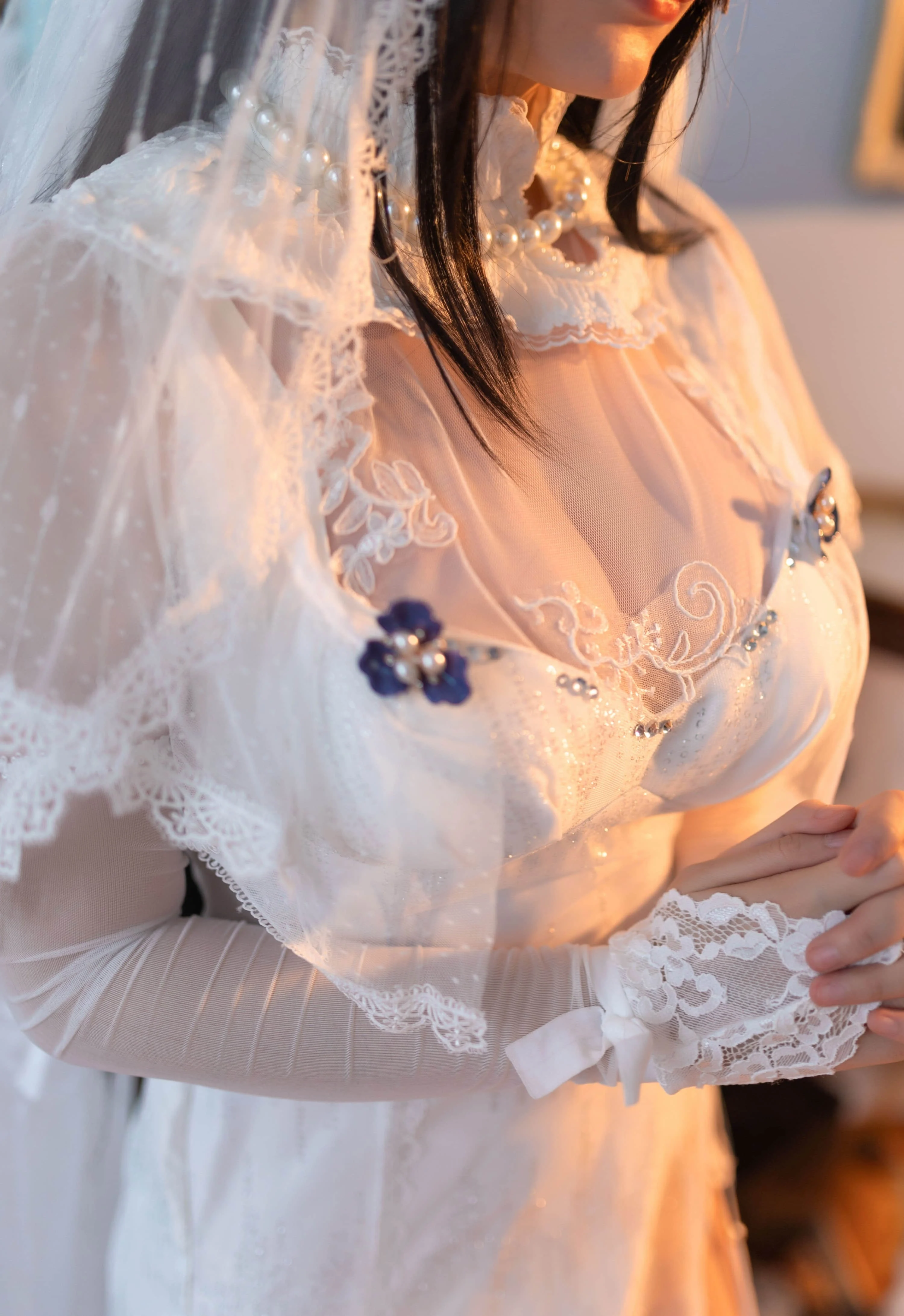 Đọc truyện hentai Tuyển tập Albums siêu phẩm Cosplay - Chap 827 - Qianyu - Yan Newlywed Sexy Bride
