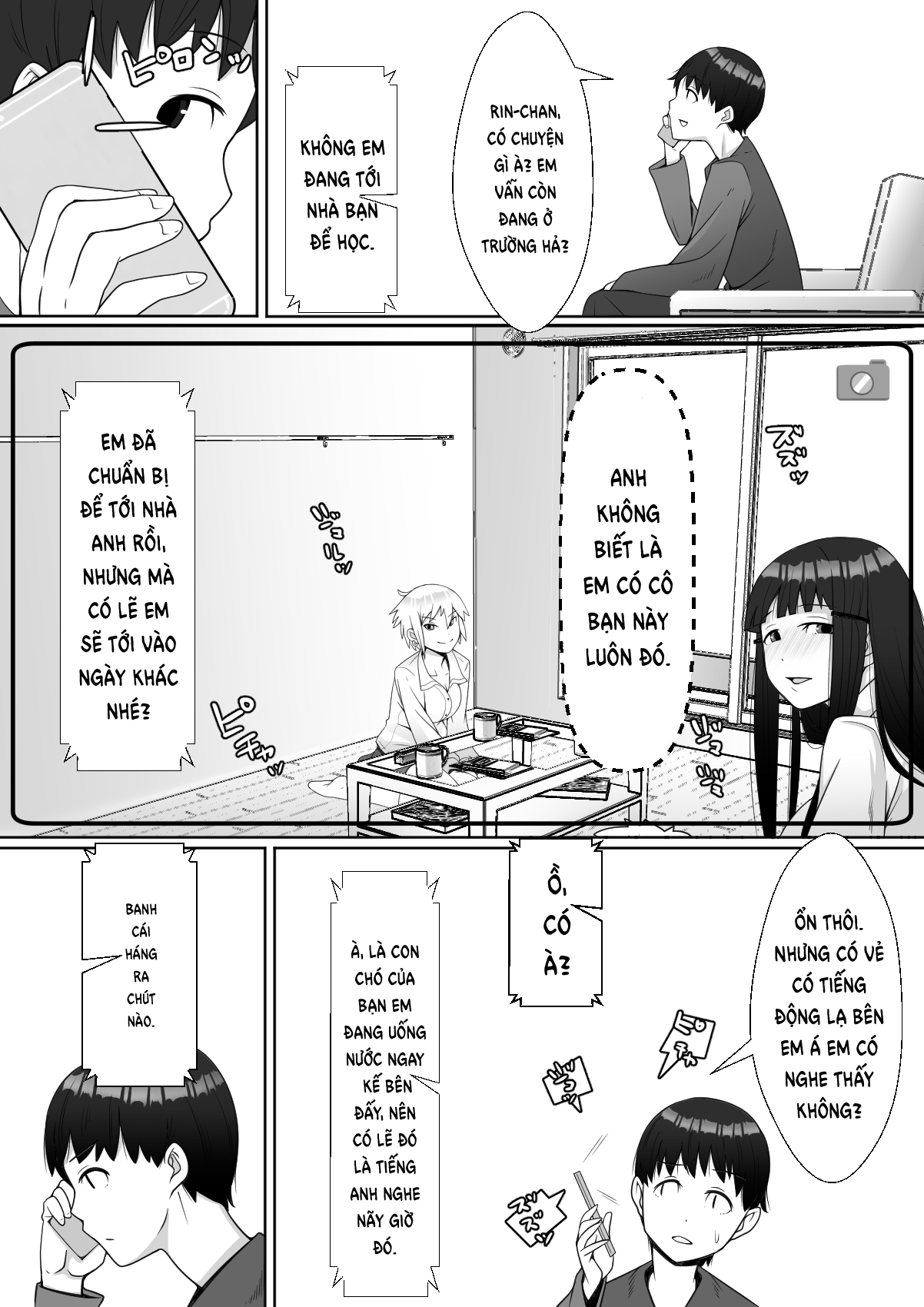 Đọc truyện hentai Hai! Kareshi-kun ni Hitokoto! - Oneshot