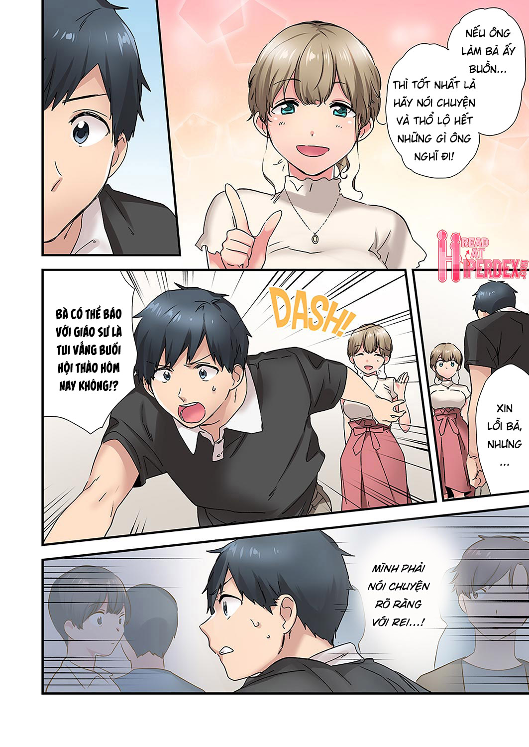 Đọc truyện hentai Làm Tình Với Nhỏ Bạn Ướt Đẫm Mồ Hôi... - Chap 7