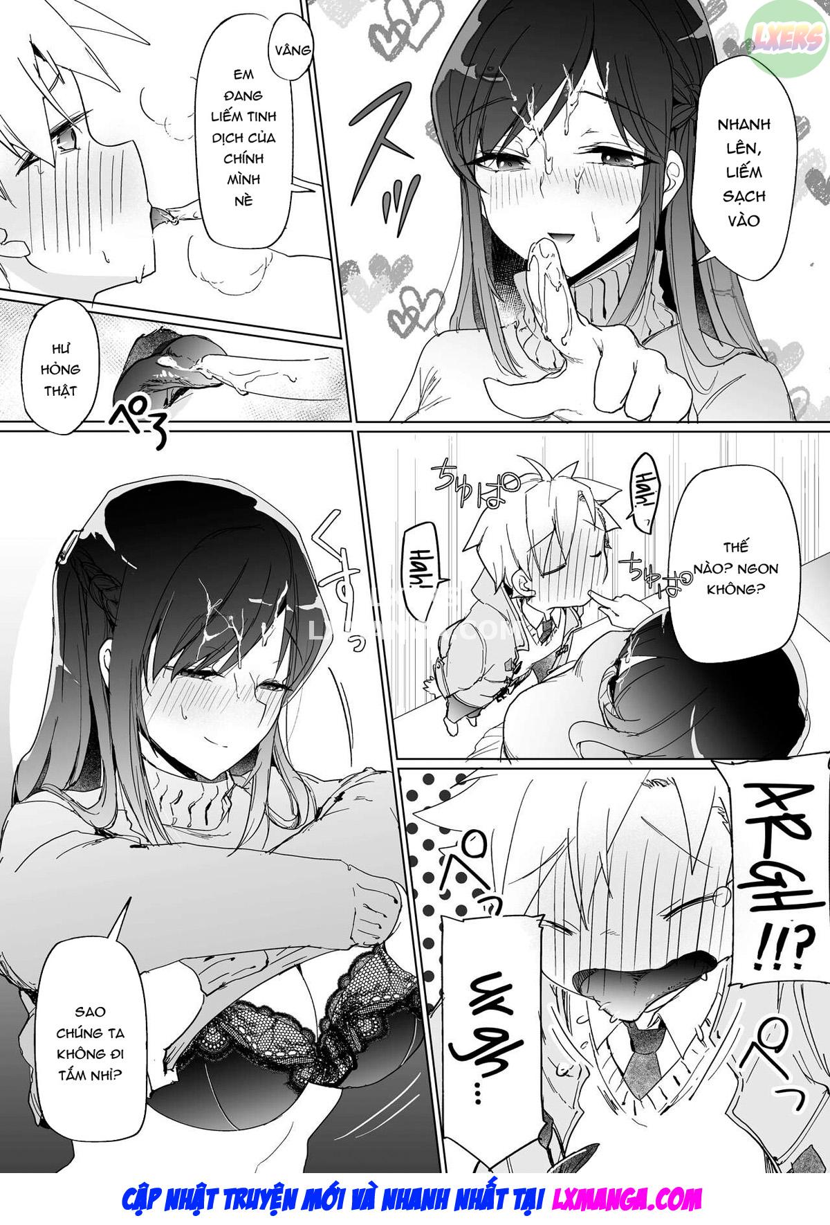 Đọc truyện hentai Máy chủ tinh dịch của chị gái tôi - Oneshot