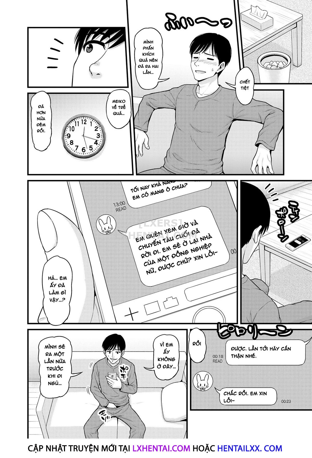 Đọc truyện hentai Mimamori Moto Bitch - Oneshot