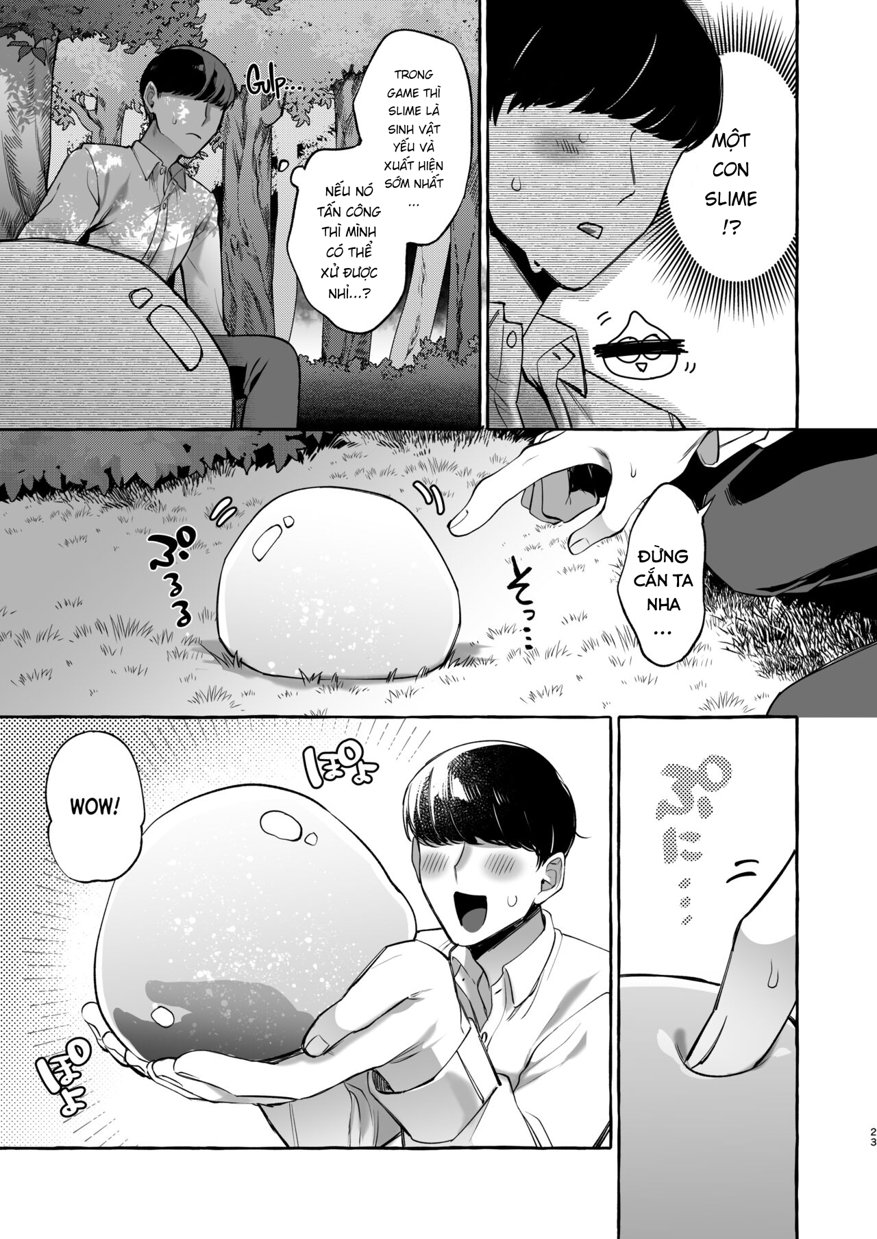 Đọc truyện hentai Tôi chuyển sinh đến thế giới khác với dàn harem toàn trap. - Chap 2