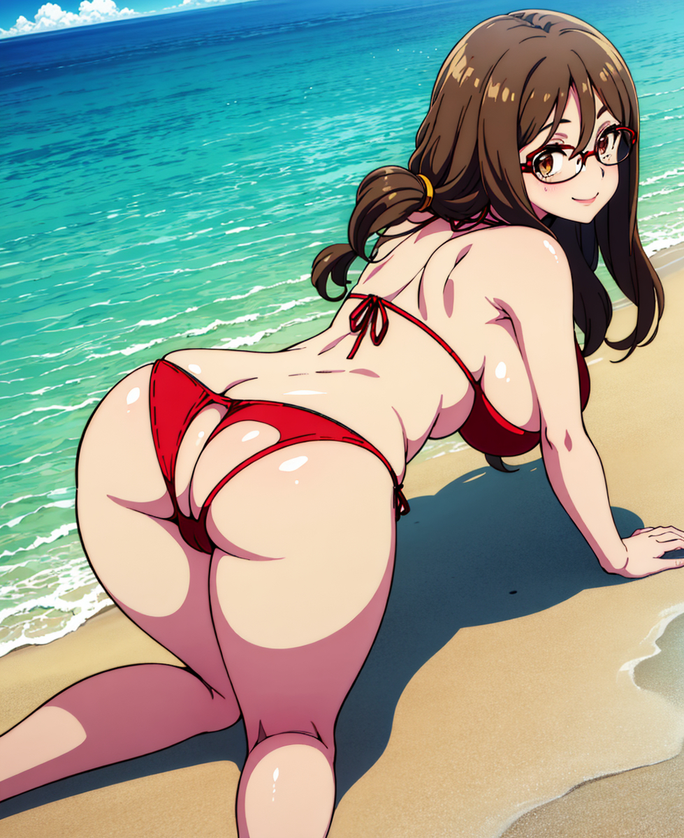 Đọc truyện hentai Tuyển tập Albums Art hentai - Chap 238 - Big Tits Bikini Mizuki
