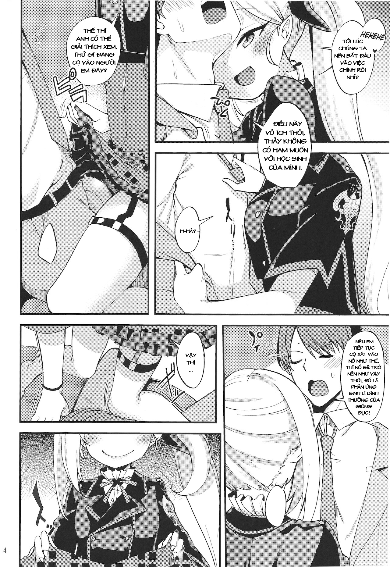 Đọc truyện hentai Một ngày hư hỏng của Mutsuki - Oneshot