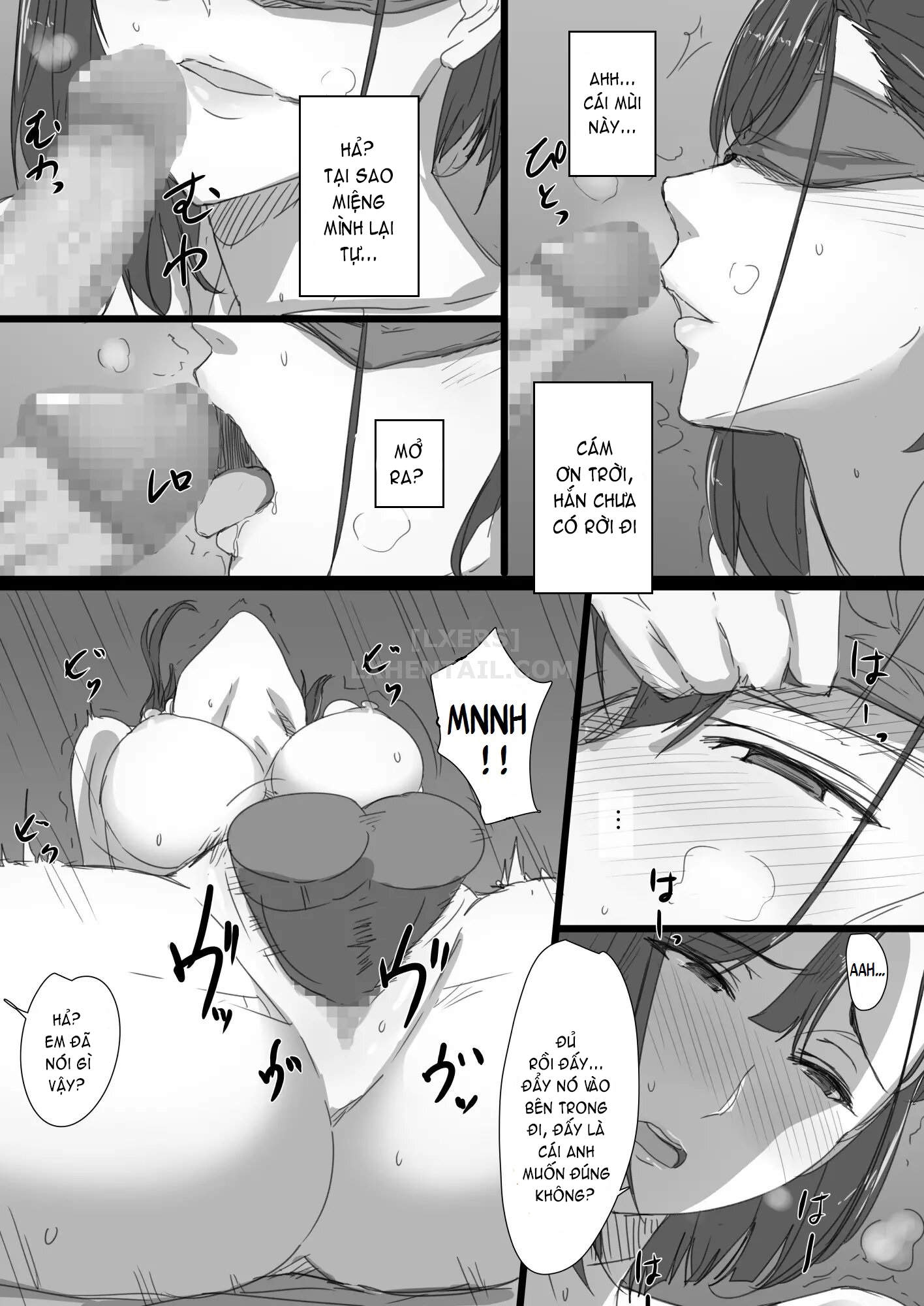 Đọc truyện hentai Kouman Tsuma ga Netorarete - Oneshot