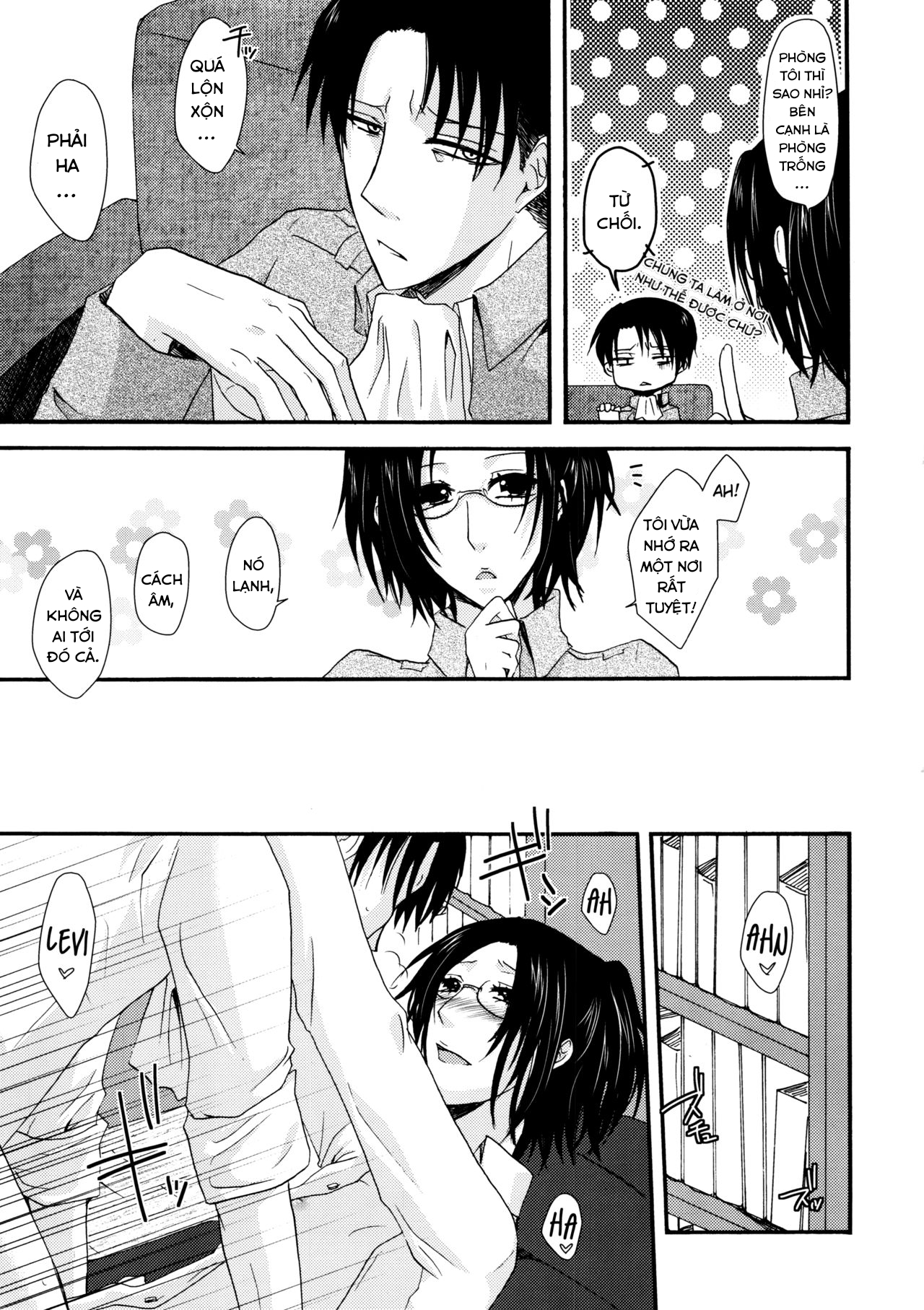 Đọc truyện hentai Sultry (Shingeki no Kyojin) - Oneshot