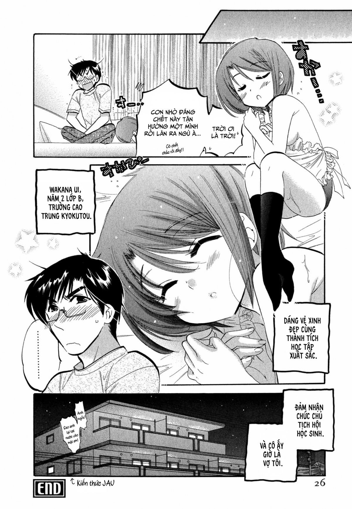 Đọc truyện hentai Vợ tôi là chủ tịch hội học sinh - Chap 1: Hôn thứ của vợ tôi
