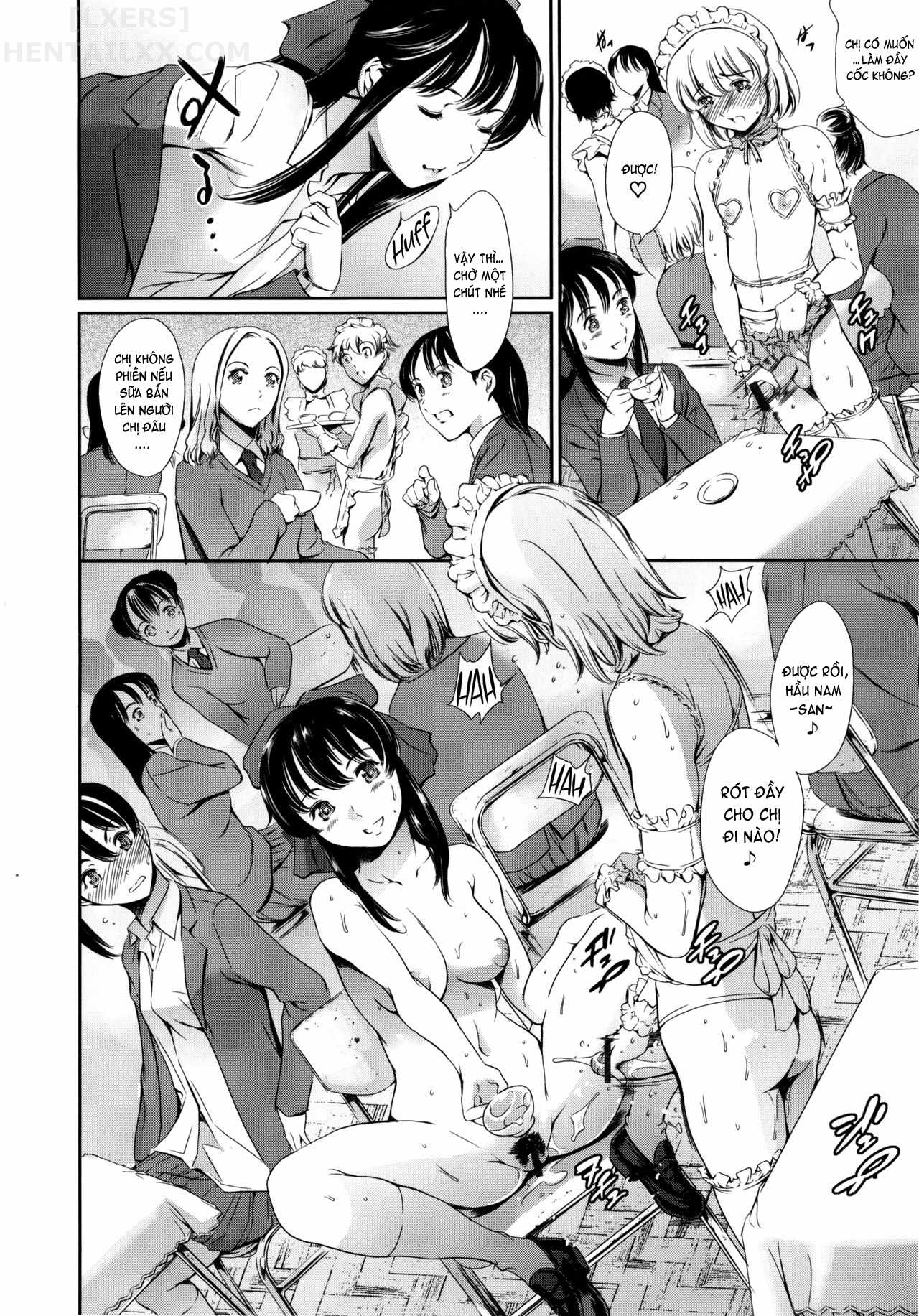 Đọc truyện hentai Houkago Dorei Club +1 - Chap 2
