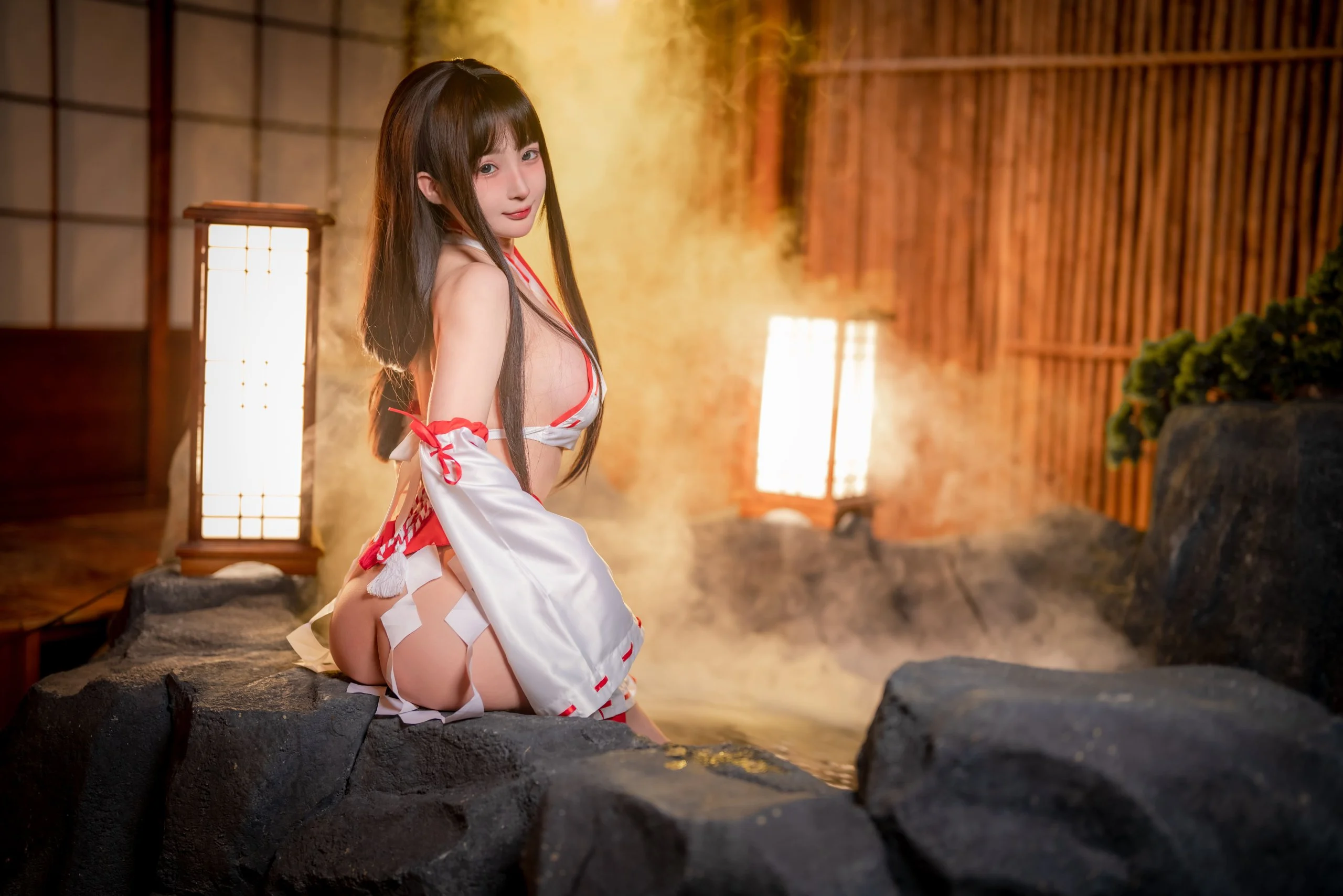 Đọc truyện hentai Tuyển tập Albums siêu phẩm Cosplay - Chap 648 - [Sakurai Ningning] Holy Miko