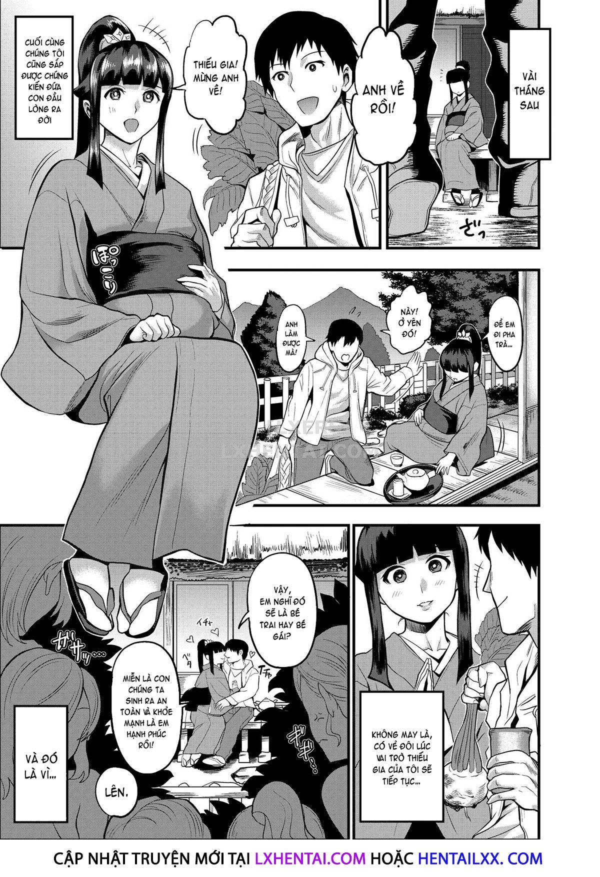 Đọc truyện hentai Oideyo! Kunoichi no Sato - Chap 4